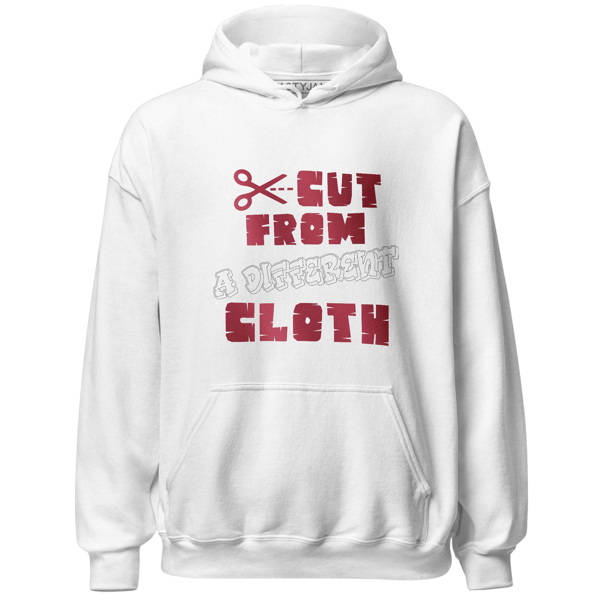 High 85 Metallic Burgundy 1s Hoodie Match A Different Cloth - NastyJamz