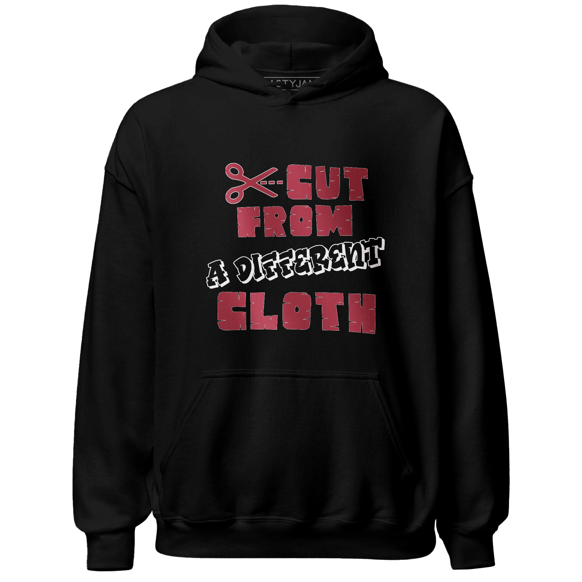 High 85 Metallic Burgundy 1s Hoodie Match A Different Cloth - NastyJamz