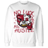 Retro Red Taxi 12s Sweatshirt Match All Hustle - NastyJamz