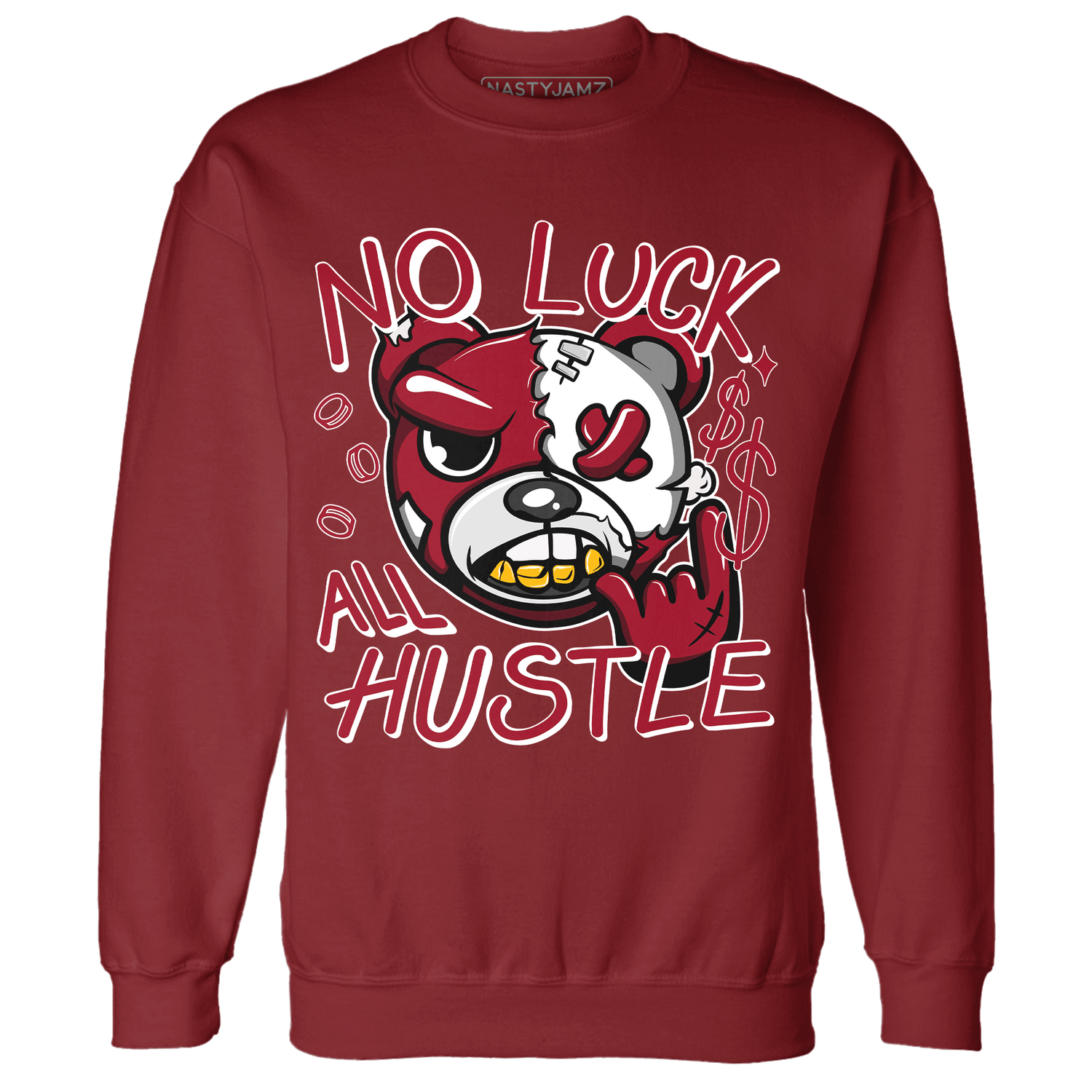 Retro Red Taxi 12s Sweatshirt Match All Hustle - NastyJamz