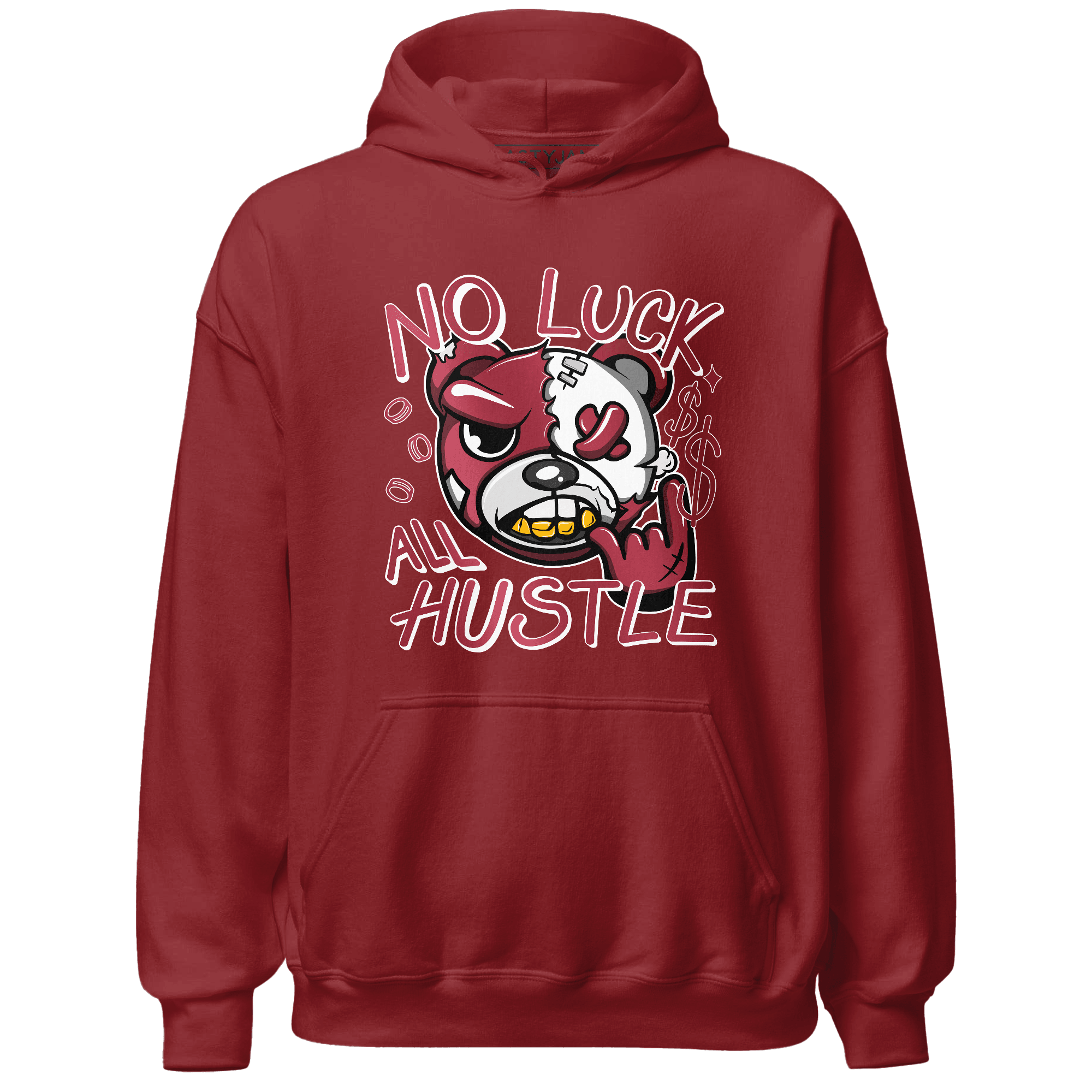 High 85 Metallic Burgundy 1s Hoodie Match All Hustle - NastyJamz