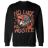 Georgia Peach 3s Sweatshirt Match All Hustle - NastyJamz