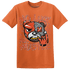 Georgia Peach 3s T Shirt Match All Hustle - NastyJamz
