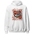 Georgia Peach 3s Hoodie Match All Hustle - NastyJamz