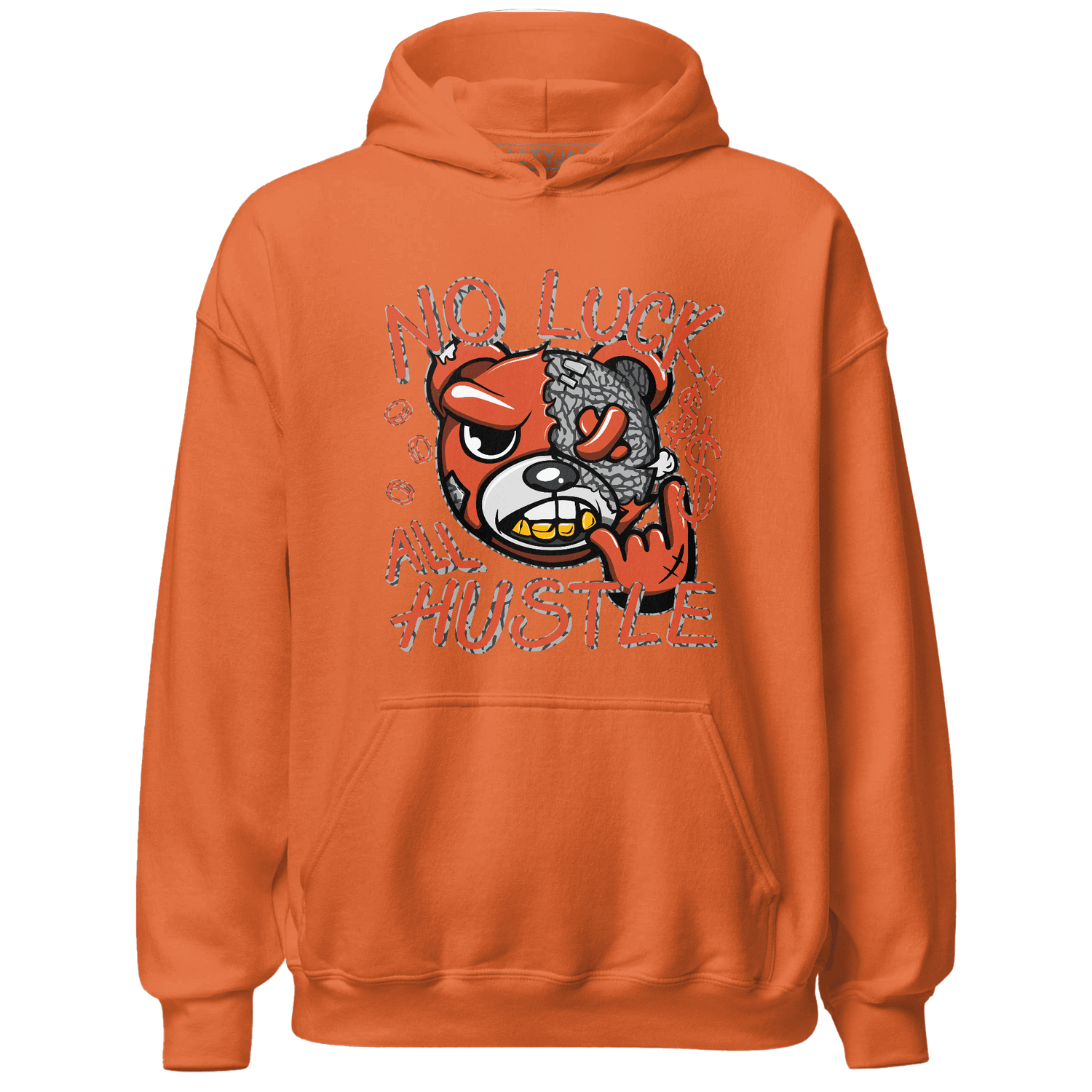 Georgia Peach 3s Hoodie Match All Hustle - NastyJamz