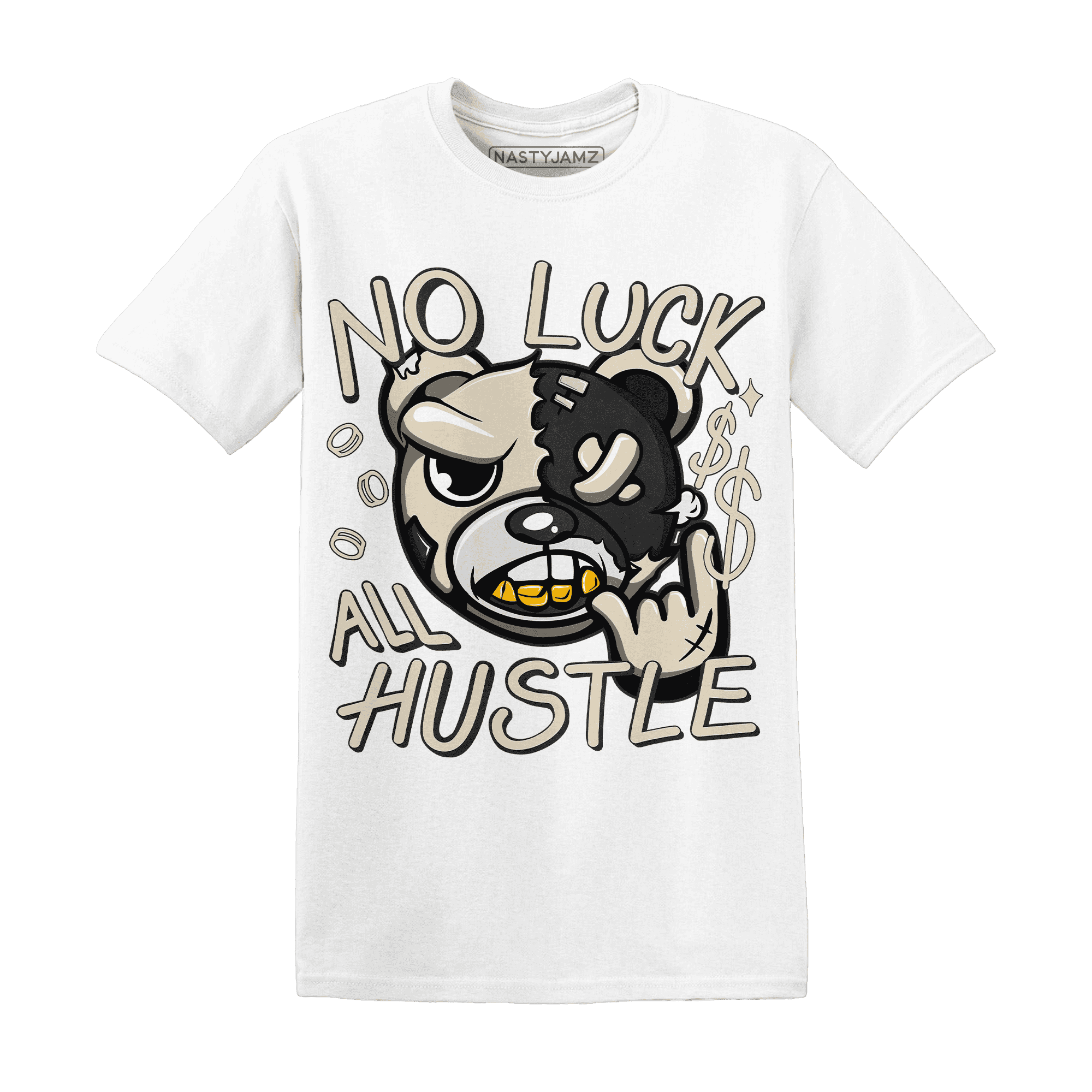 Quaiii 54 3s T Shirt Match All Hustle - NastyJamz
