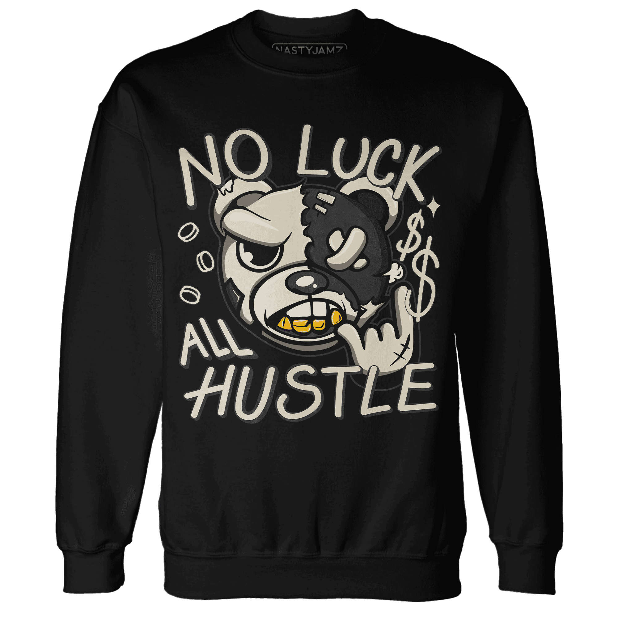 Quaiii 54 3s Sweatshirt Match All Hustle - NastyJamz