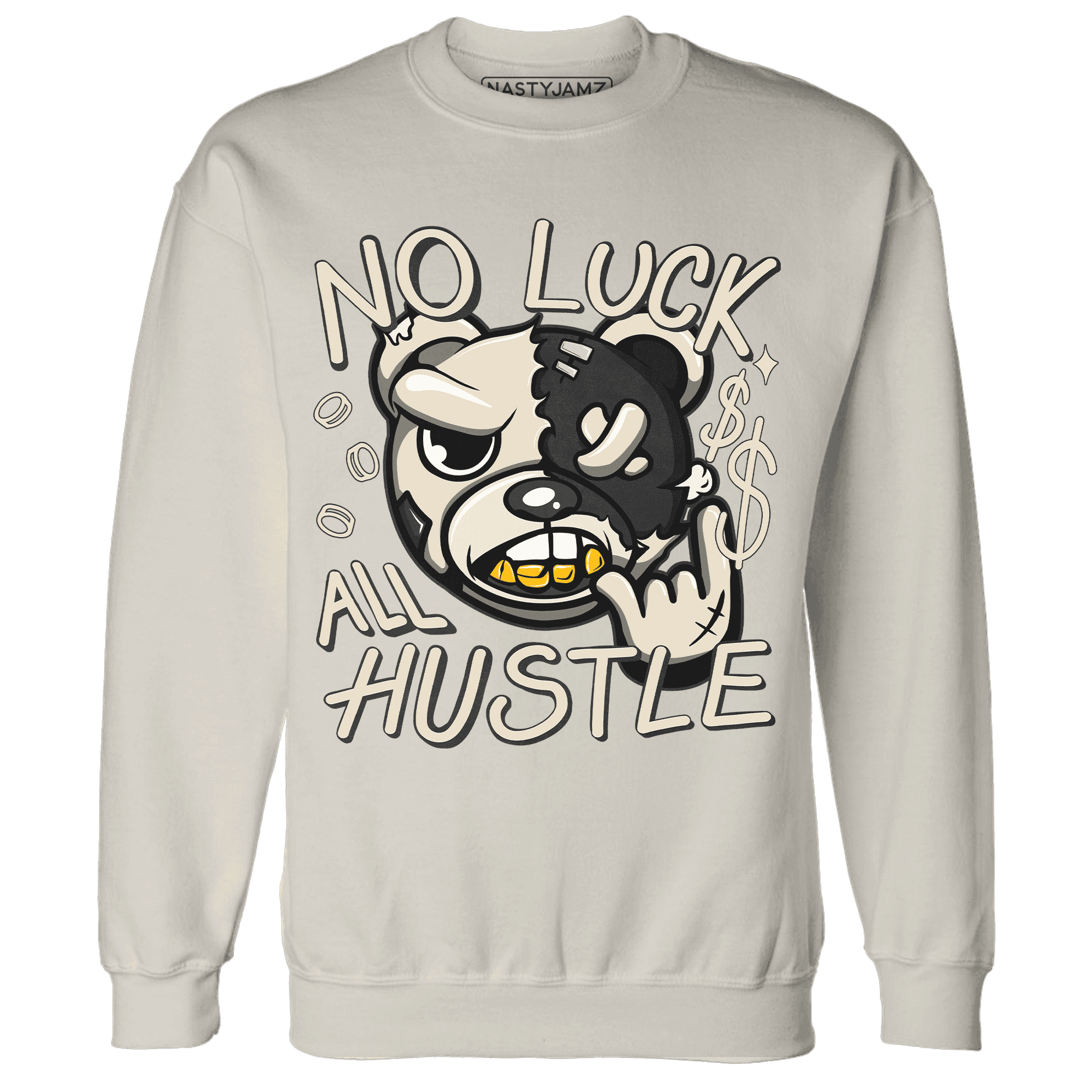 Quaiii 54 3s Sweatshirt Match All Hustle - NastyJamz