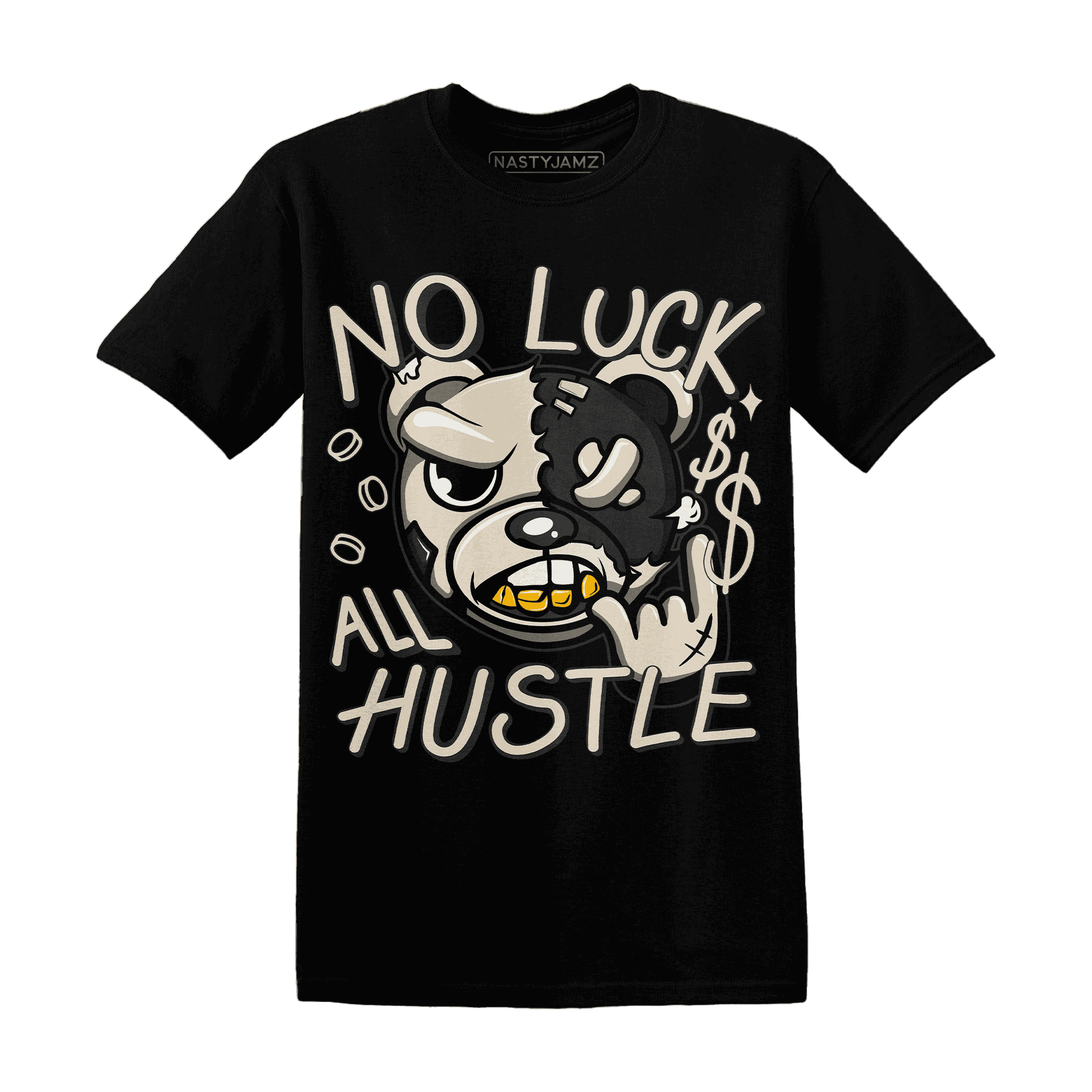 Quaiii 54 3s T Shirt Match All Hustle - NastyJamz
