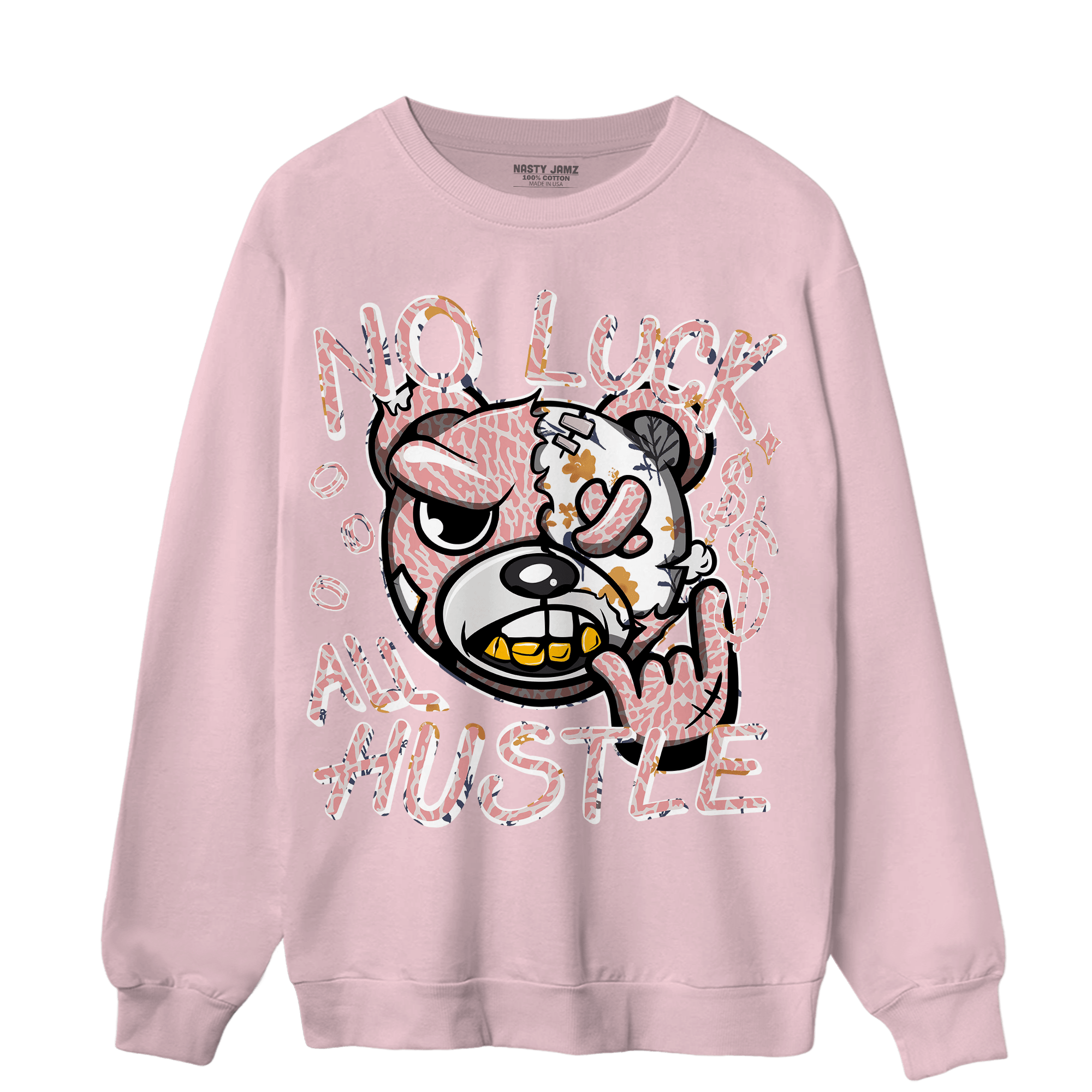 Red Stardust 3s Sweatshirt Match All Hustle - NastyJamz