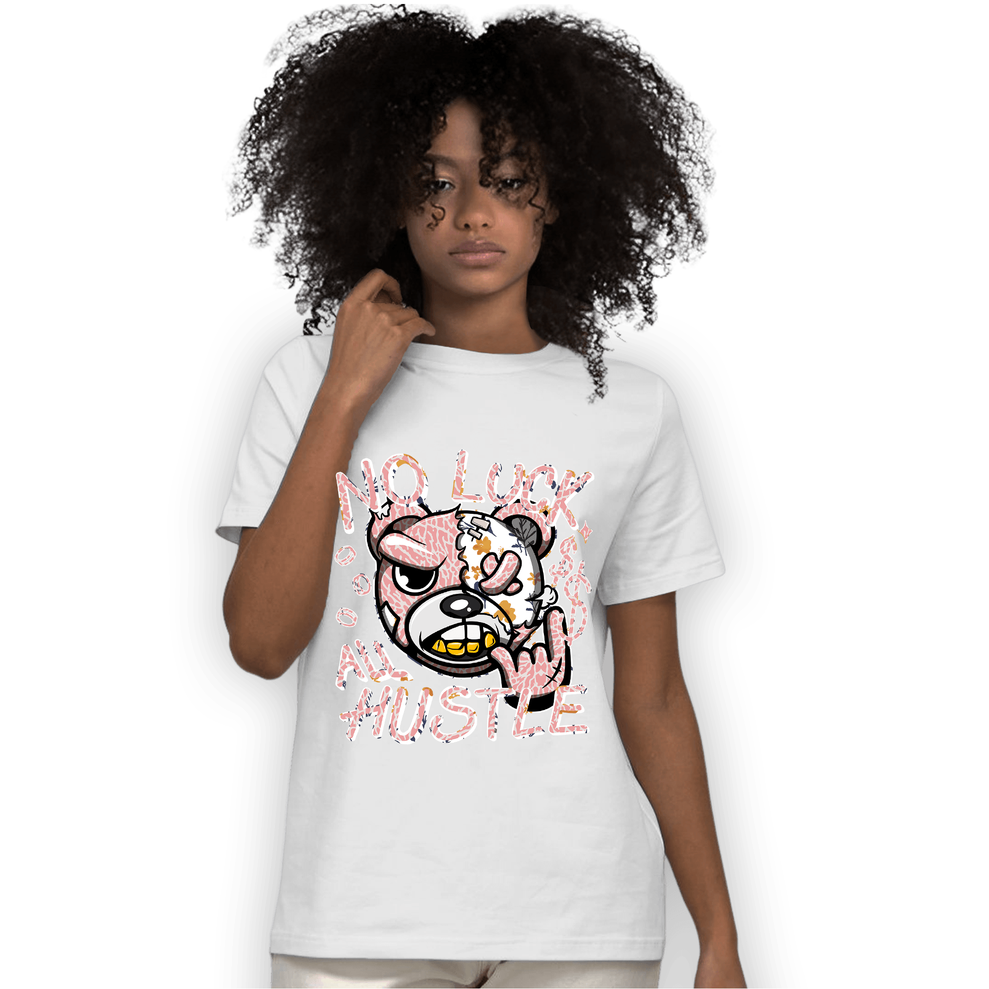 Red Stardust 3s T Shirt Match All Hustle - NastyJamz