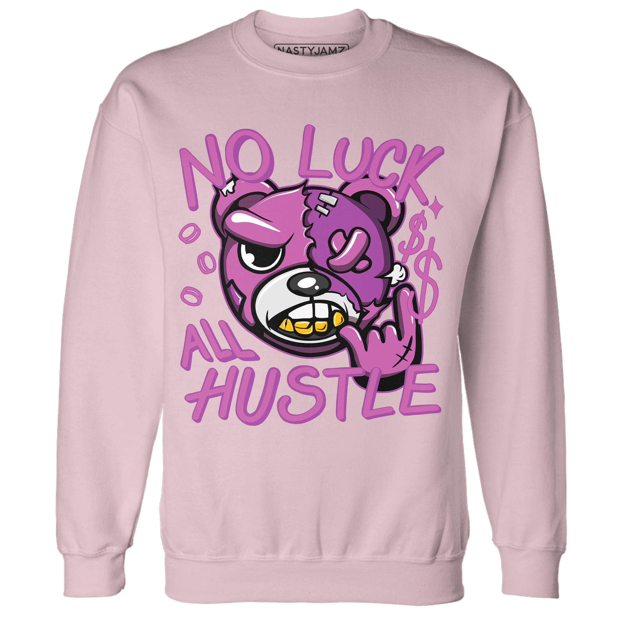 GS Hyper Violet 4s Sweatshirt Match All Hustle - NastyJamz