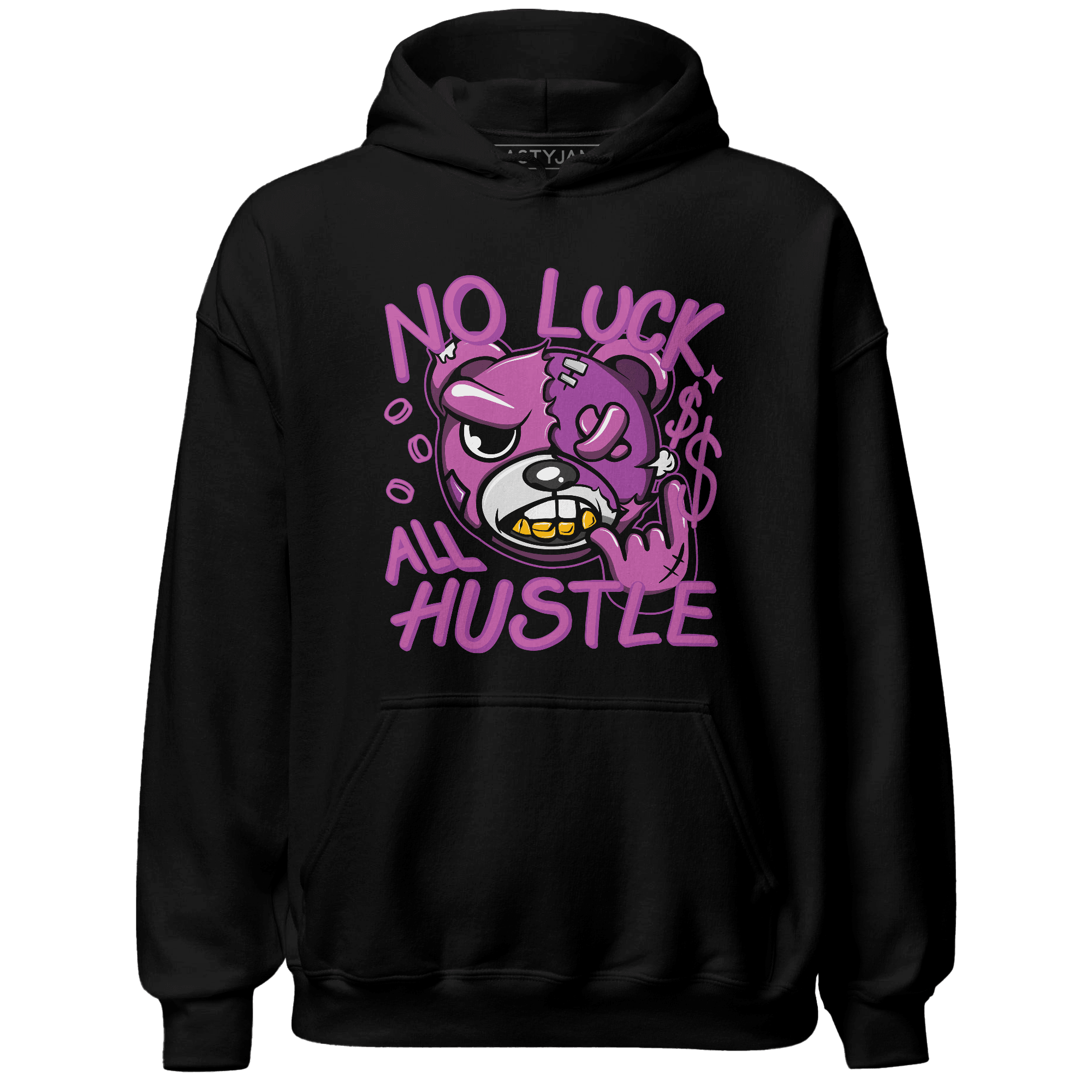 GS Hyper Violet 4s Hoodie Match All Hustle - NastyJamz