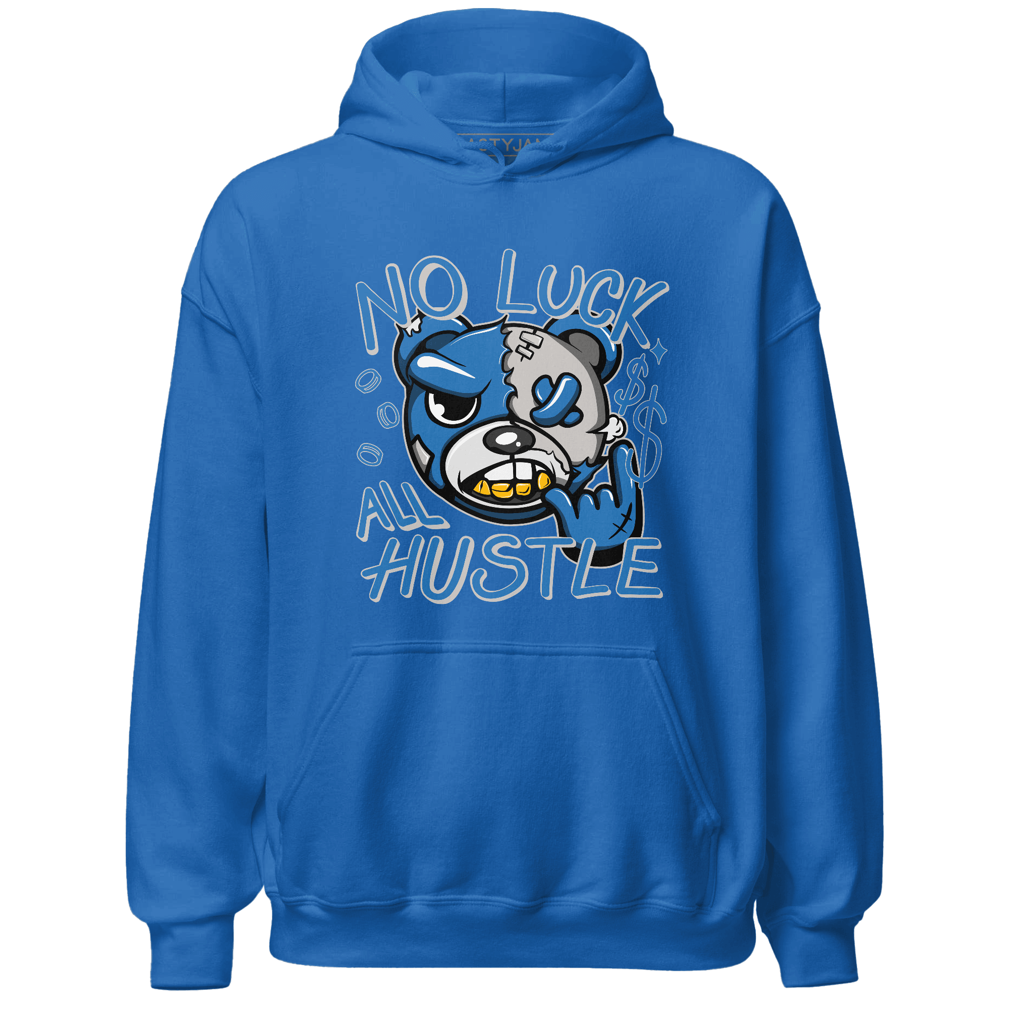 Industrial Blue 4s Hoodie Match All Hustle - NastyJamz