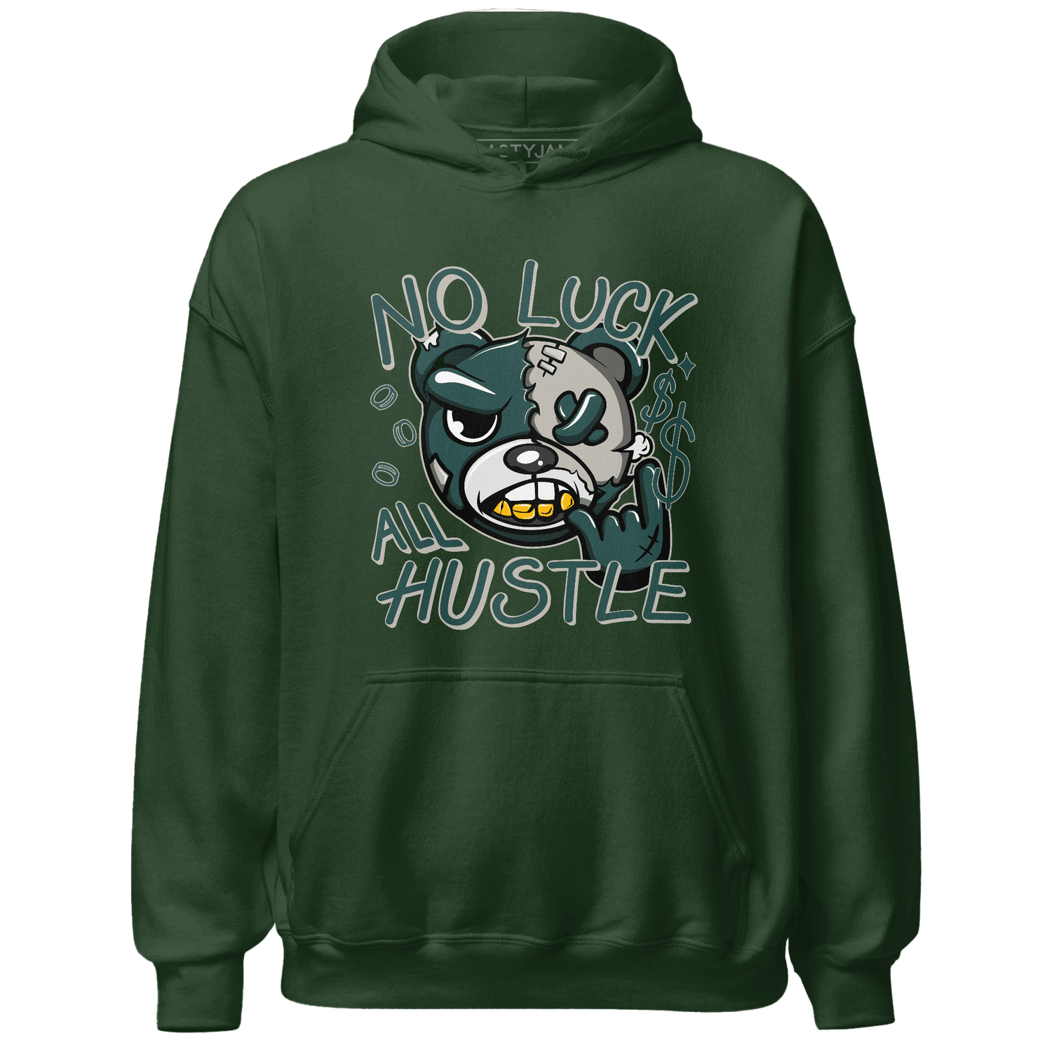 Oxidized Green 4s Hoodie Match All Hustle - NastyJamz