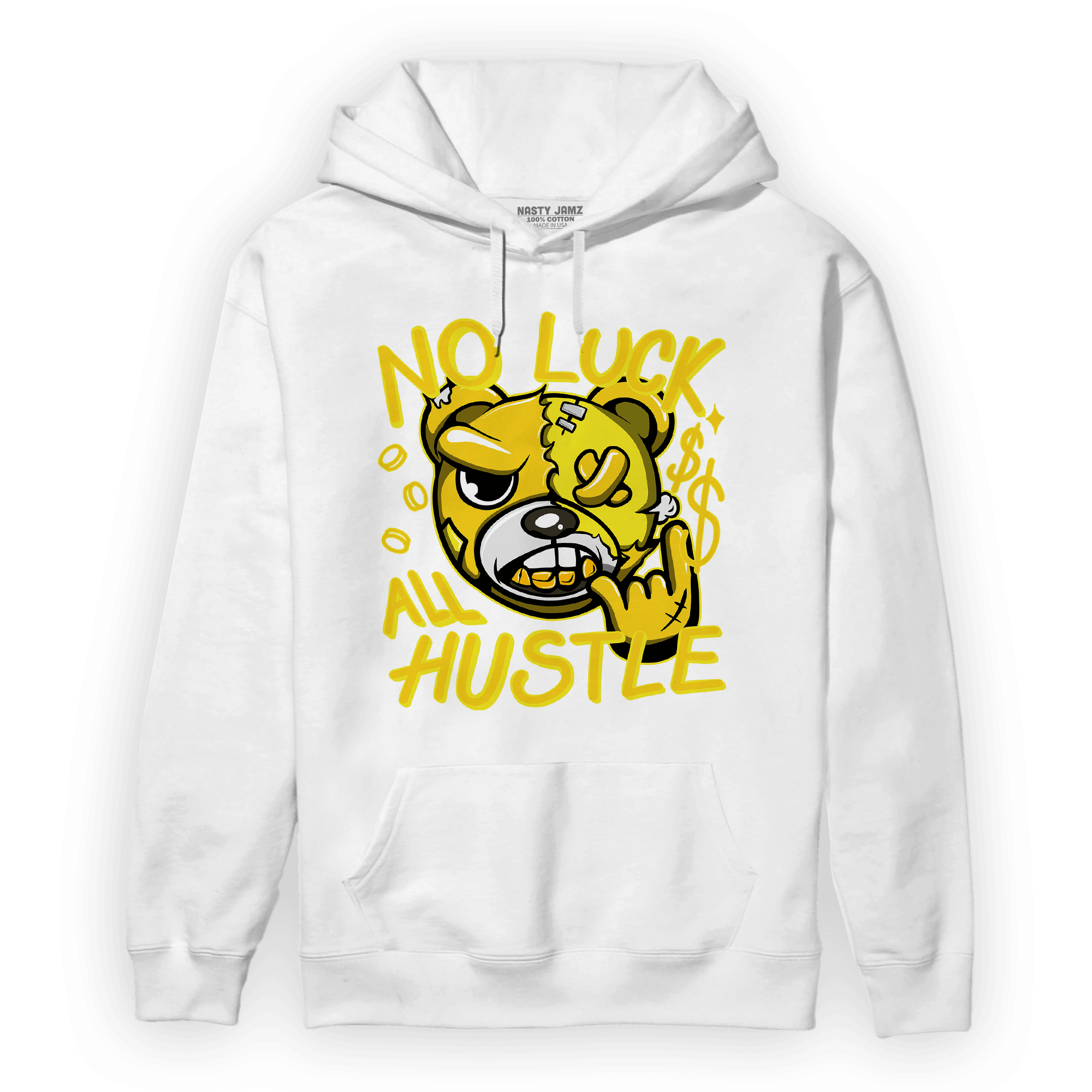 Vivid Sulfur 4s Hoodie Match All Hustle - NastyJamz