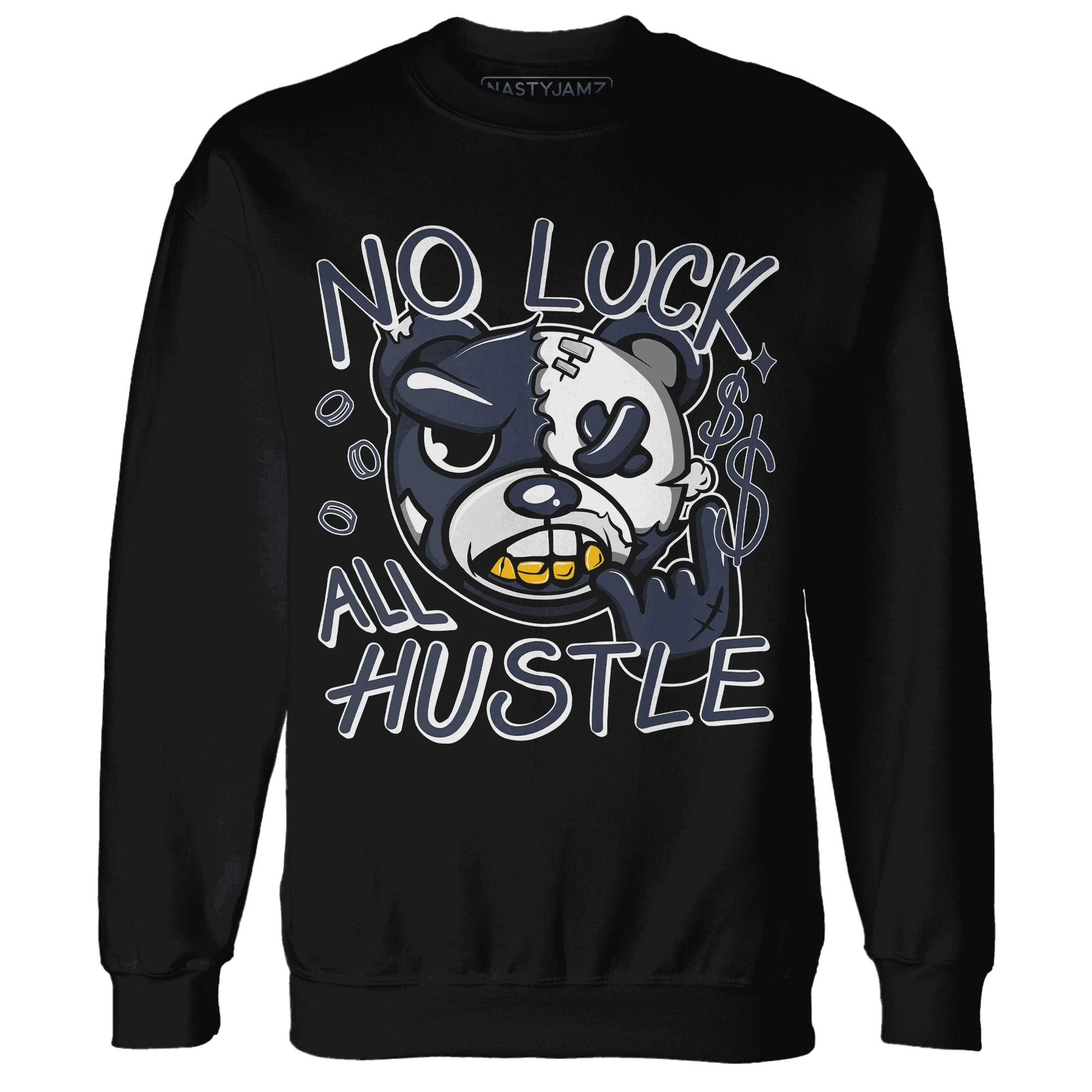 White-Navy-6s-Sweatshirt-Match-All-Hustle
