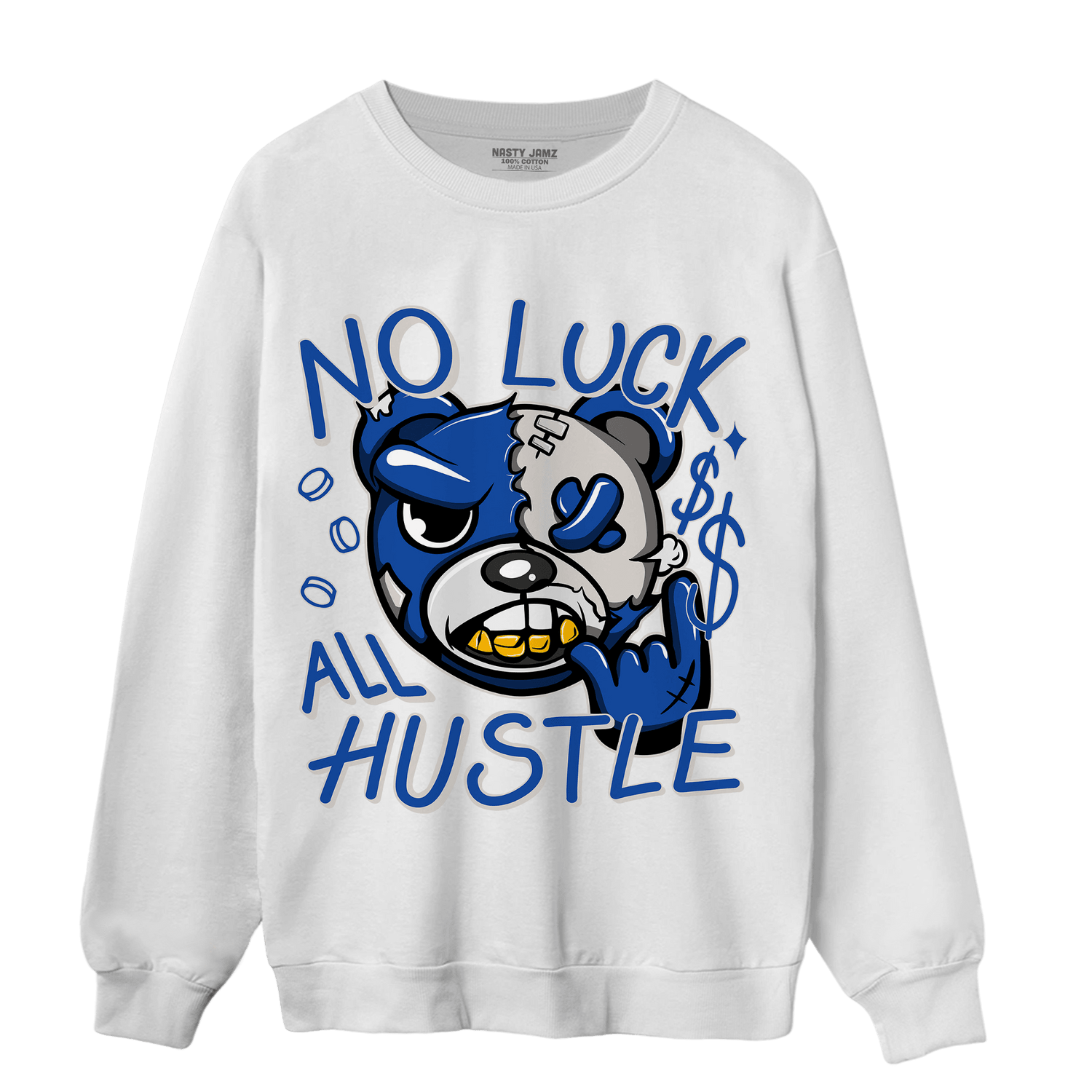 Air Max 1 86 Royal Sweatshirt Match All Hustle - NastyJamz