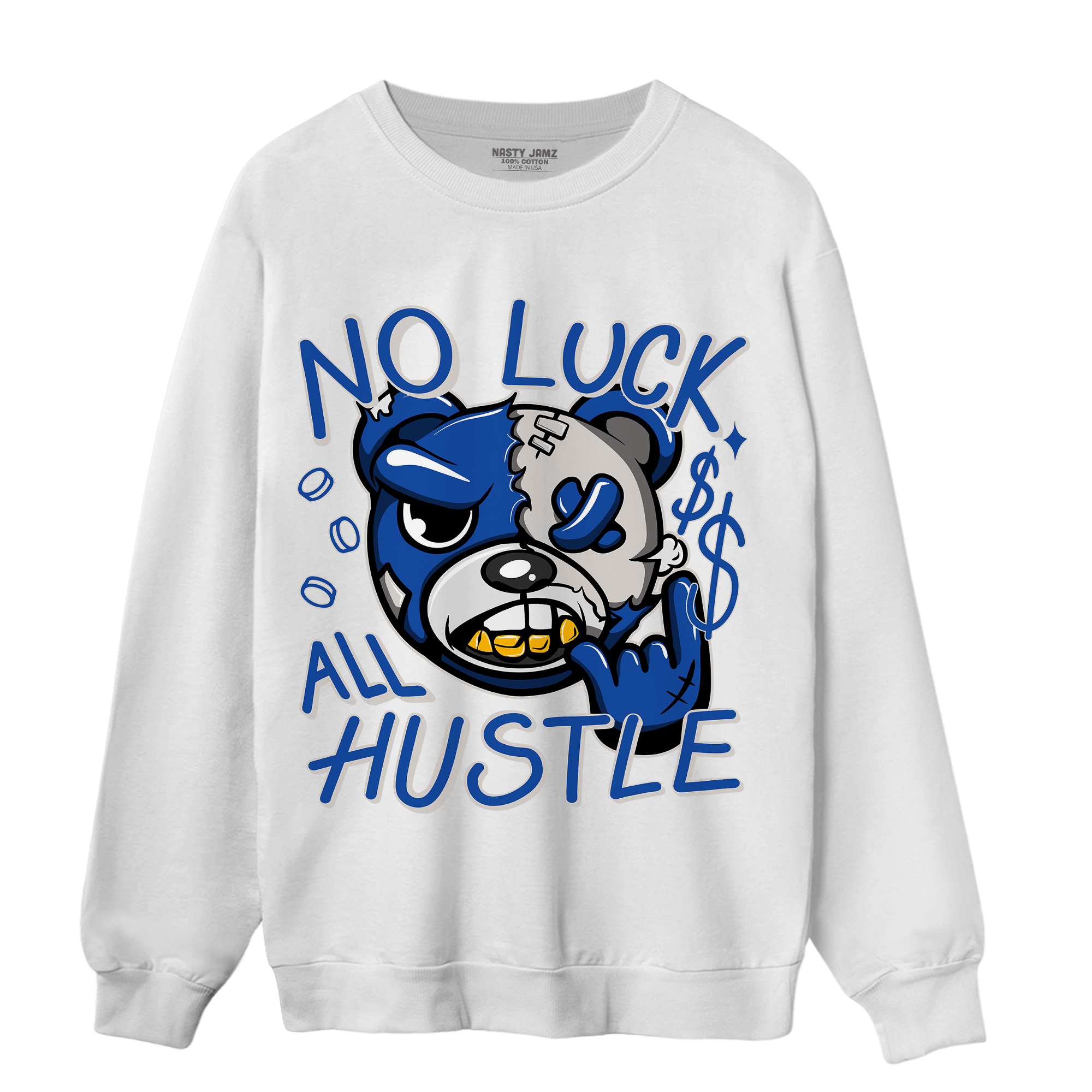 Air Max 1 86 Royal Sweatshirt Match All Hustle - NastyJamz