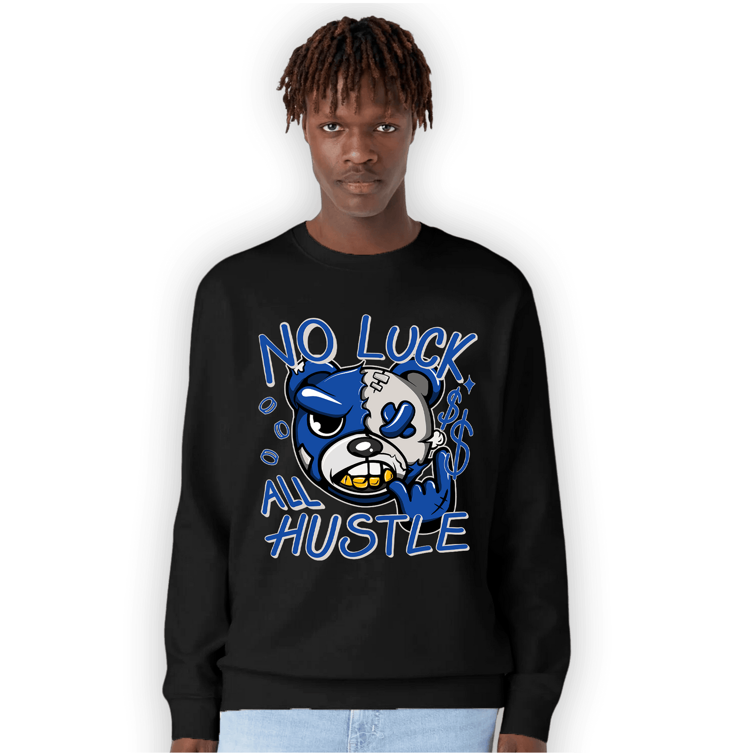 Air Max 1 86 Royal Sweatshirt Match All Hustle - NastyJamz