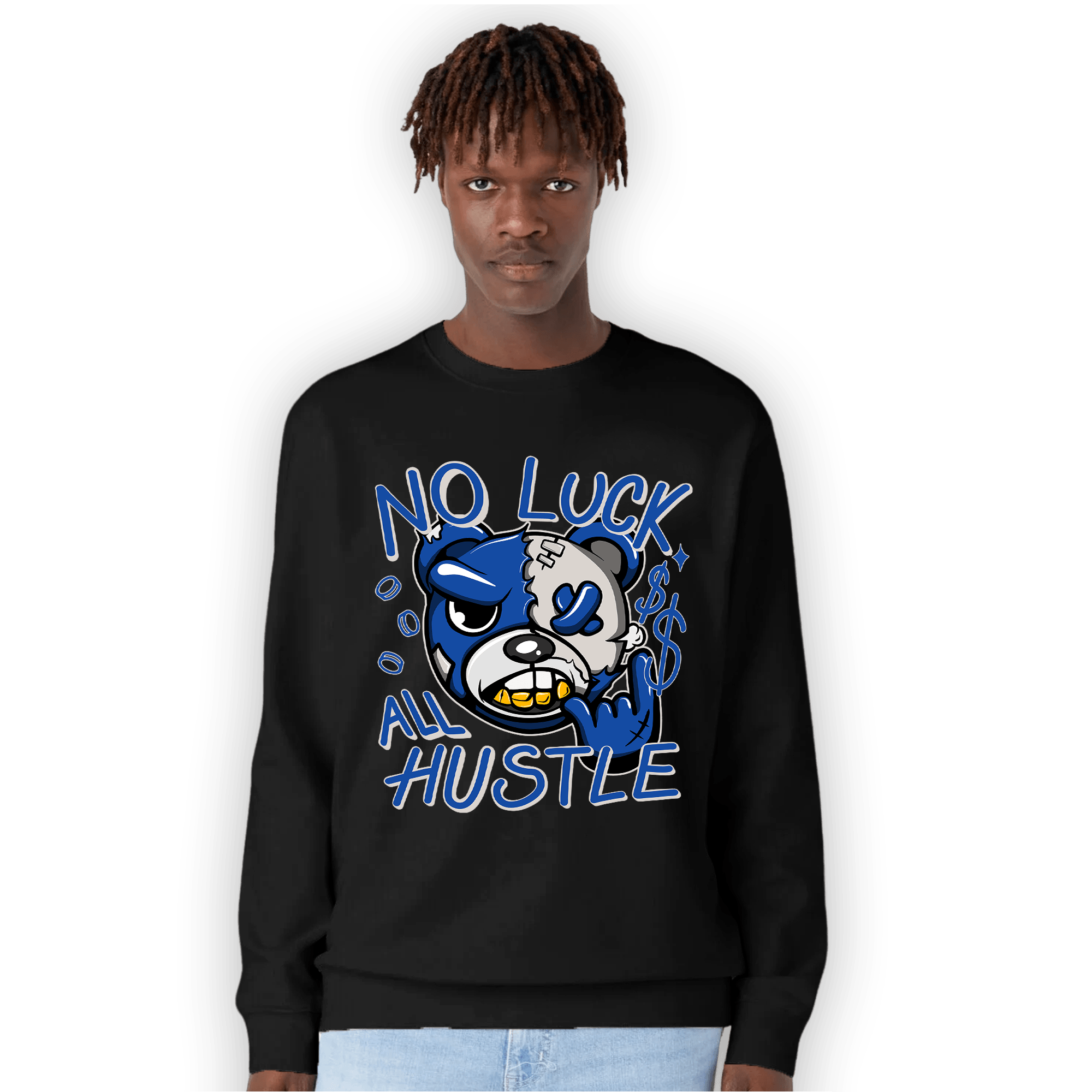 Air Max 1 86 Royal Sweatshirt Match All Hustle - NastyJamz