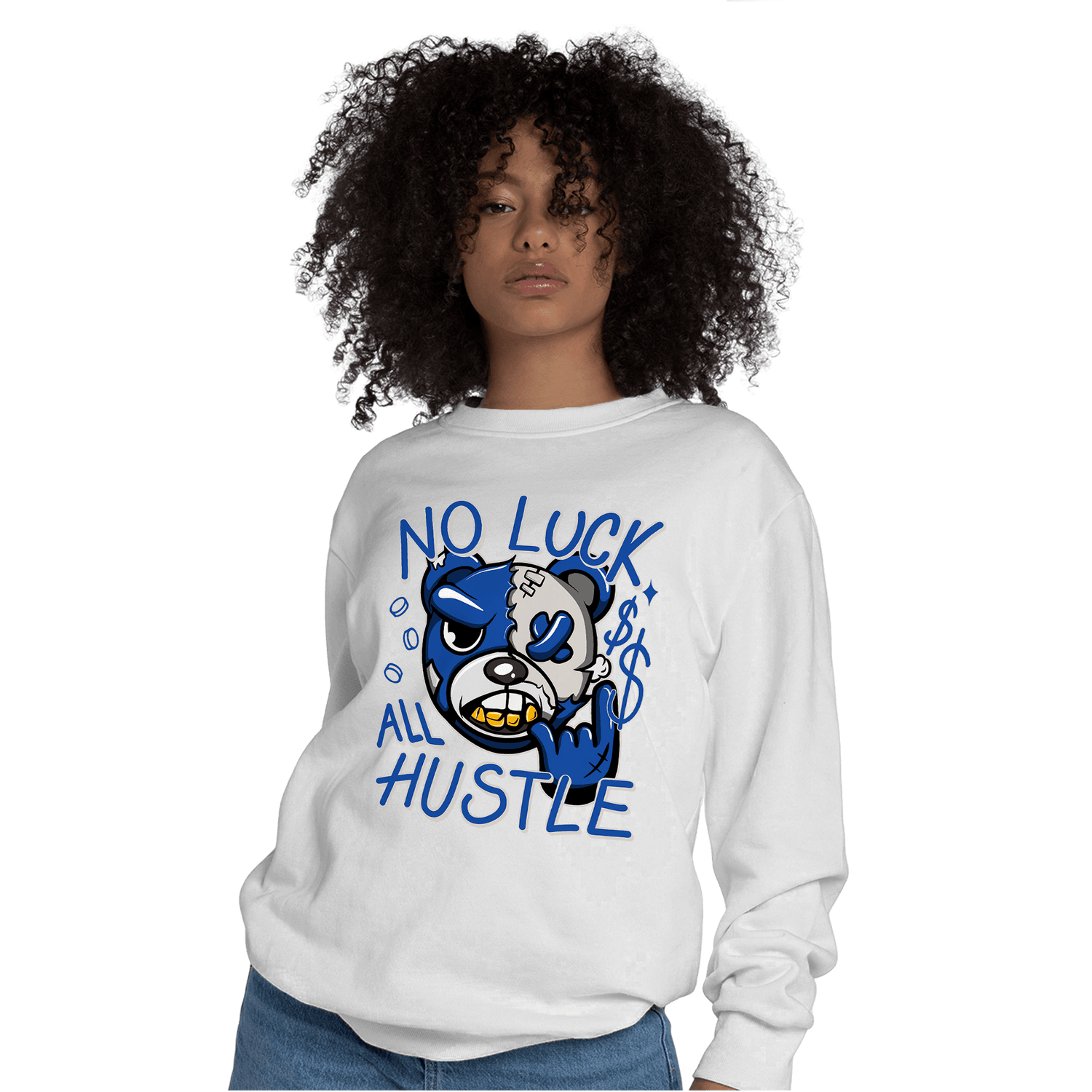 Air Max 1 86 Royal Sweatshirt Match All Hustle - NastyJamz