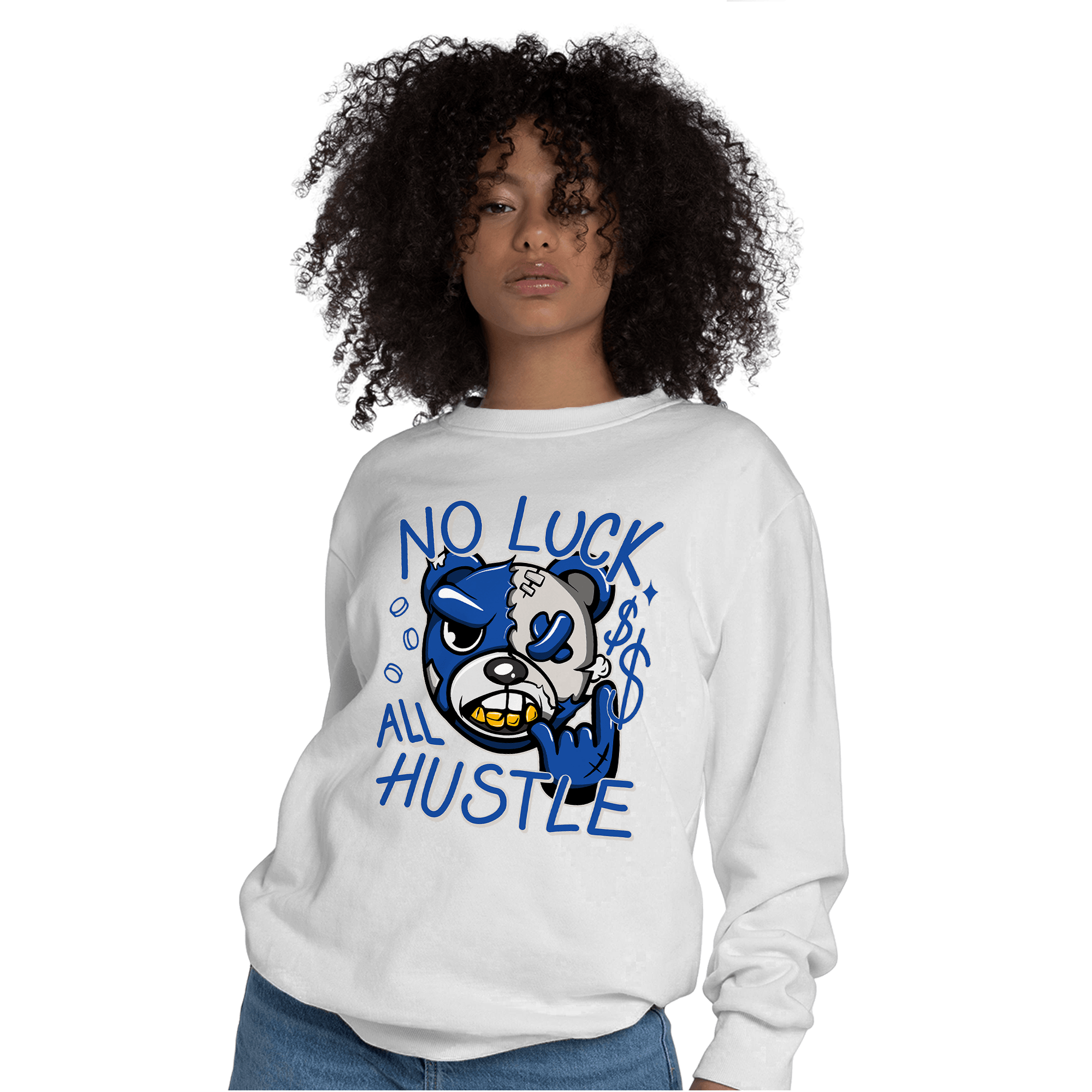 Air Max 1 86 Royal Sweatshirt Match All Hustle - NastyJamz