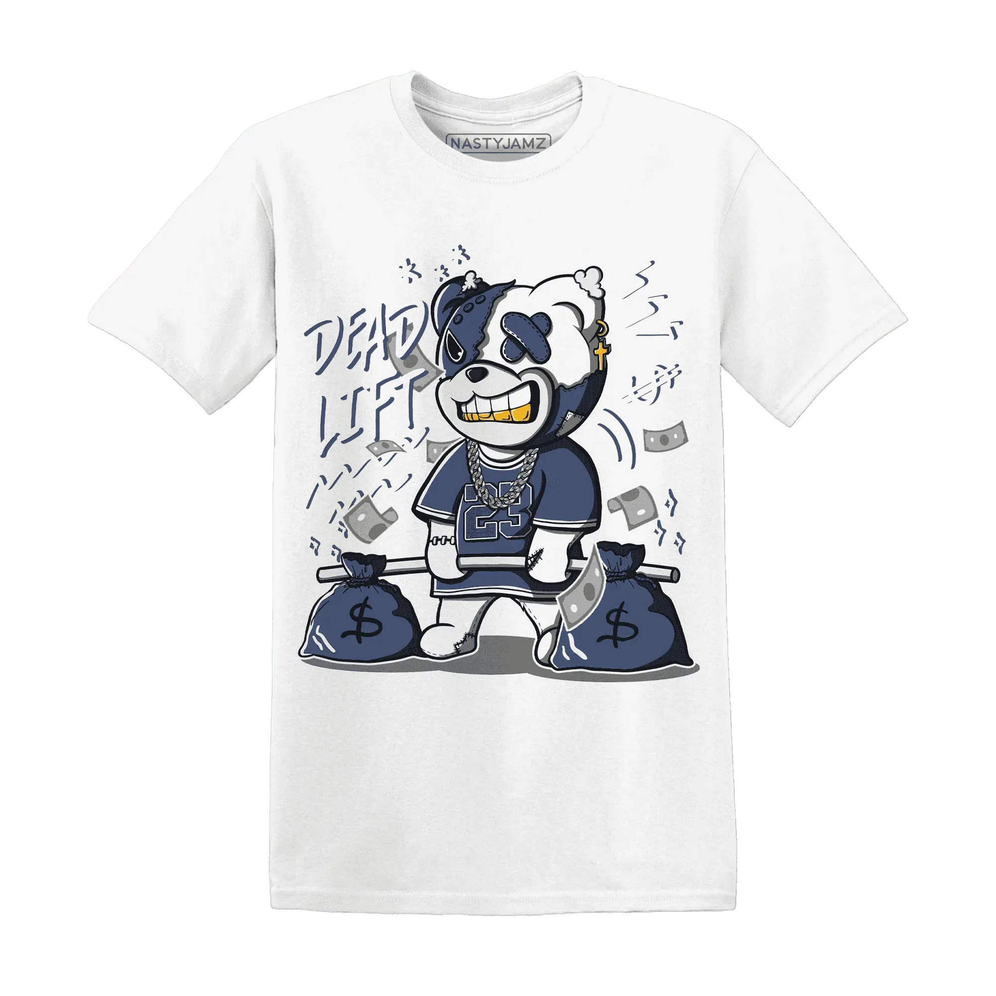 Low-Diffused-Blue-11s-T-Shirt-Match-BER-23-Deadlift