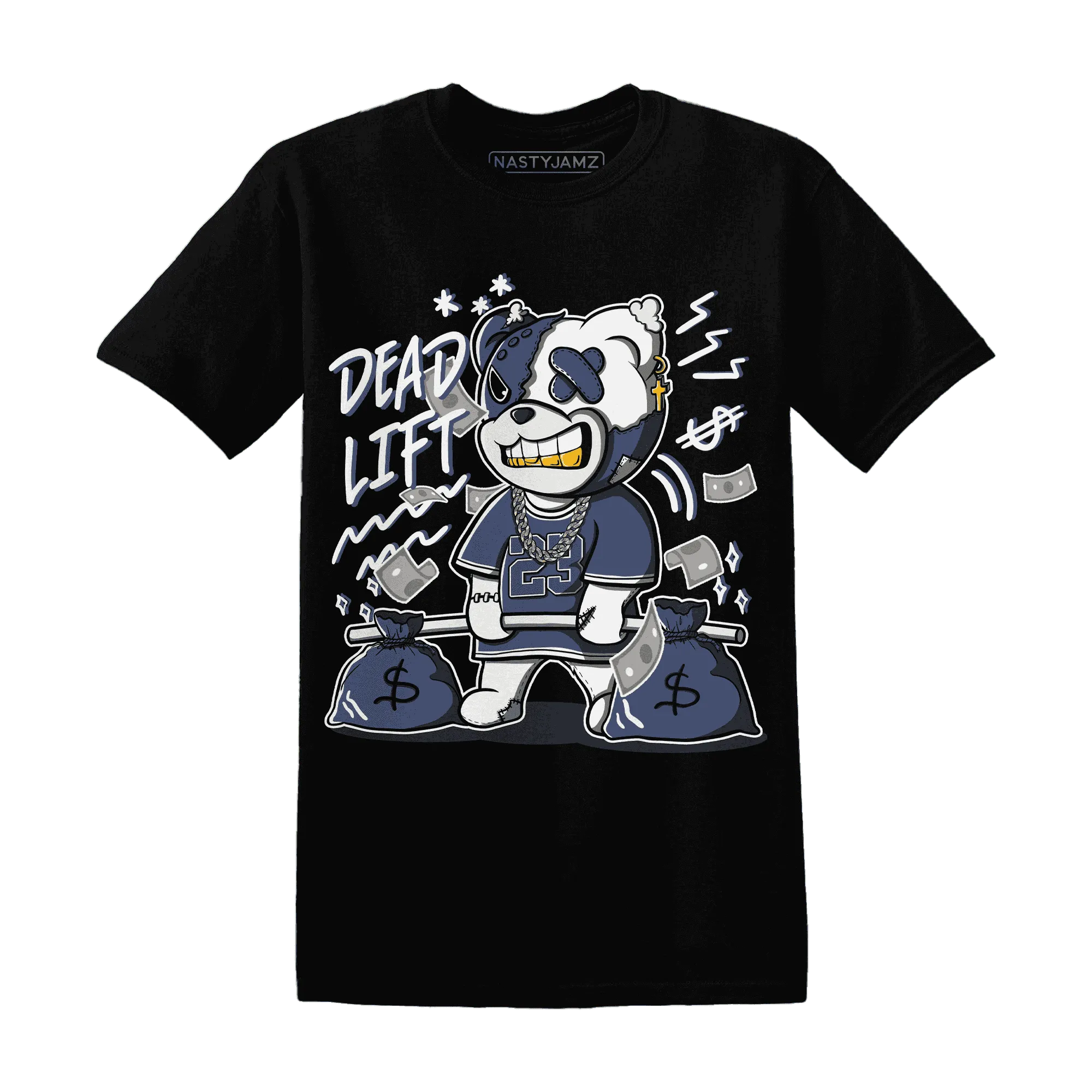 Low-Diffused-Blue-11s-T-Shirt-Match-BER-23-Deadlift