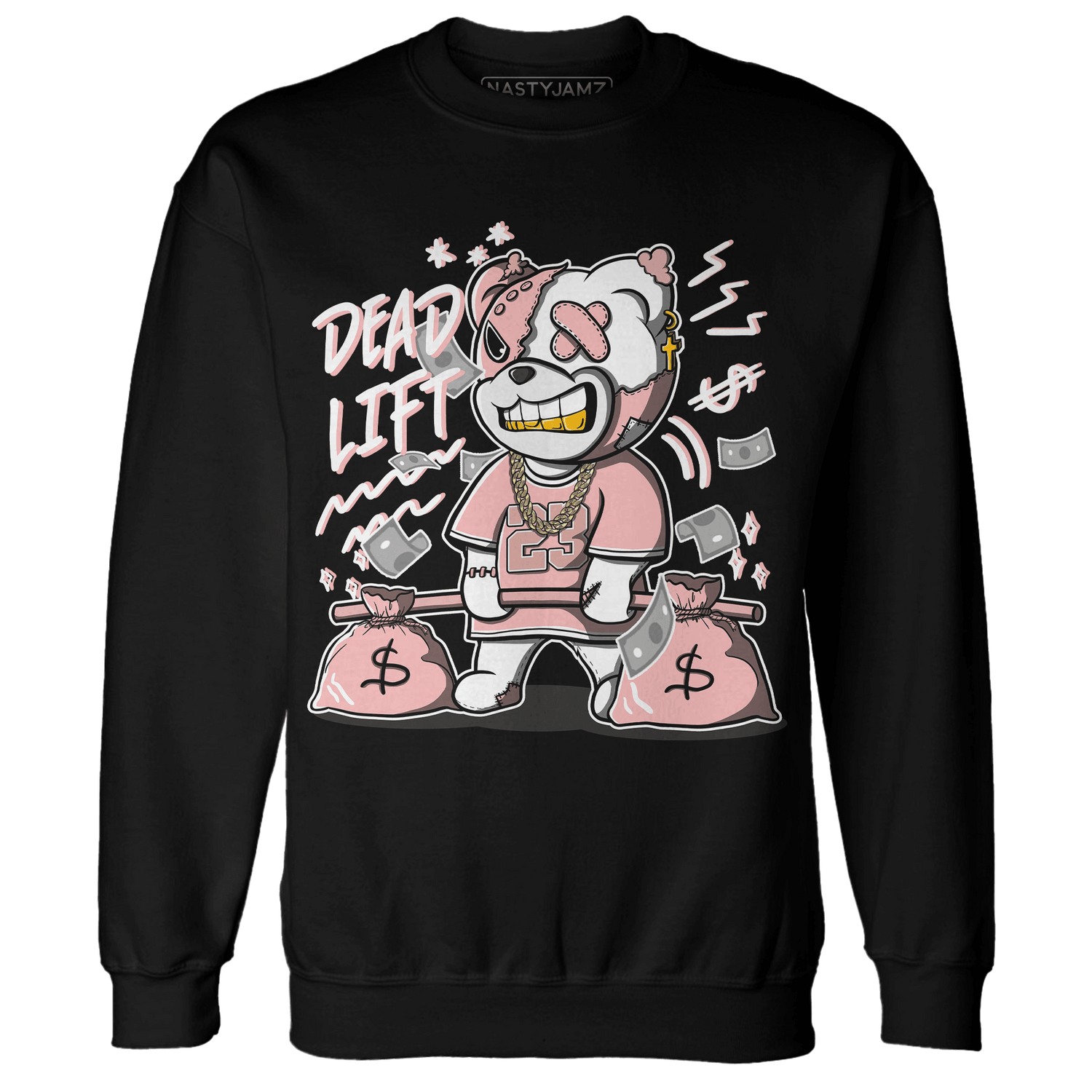 Low Legend Pink 11s Sweatshirt Match BER 23 Deadlift - NastyJamz