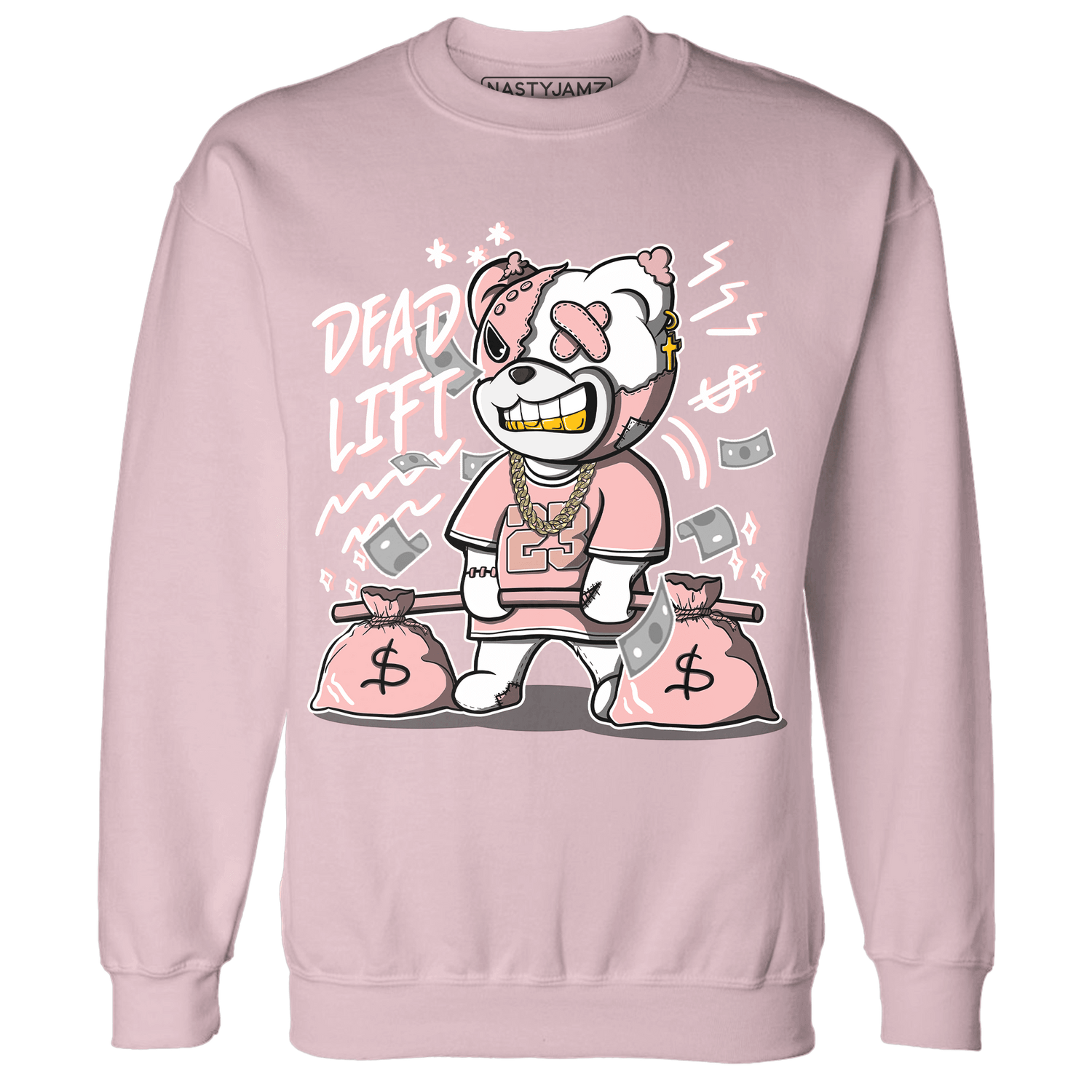 Low Legend Pink 11s Sweatshirt Match BER 23 Deadlift - NastyJamz