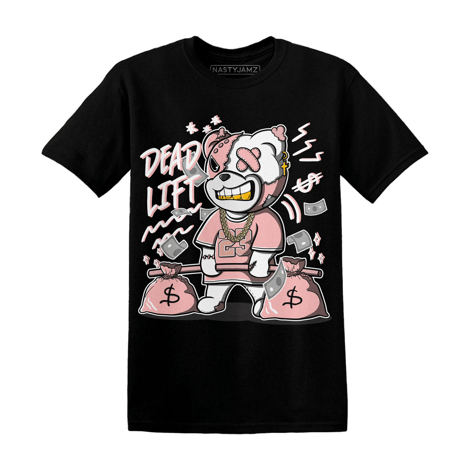 Low Legend Pink 11s T Shirt Match BER 23 Deadlift - NastyJamz