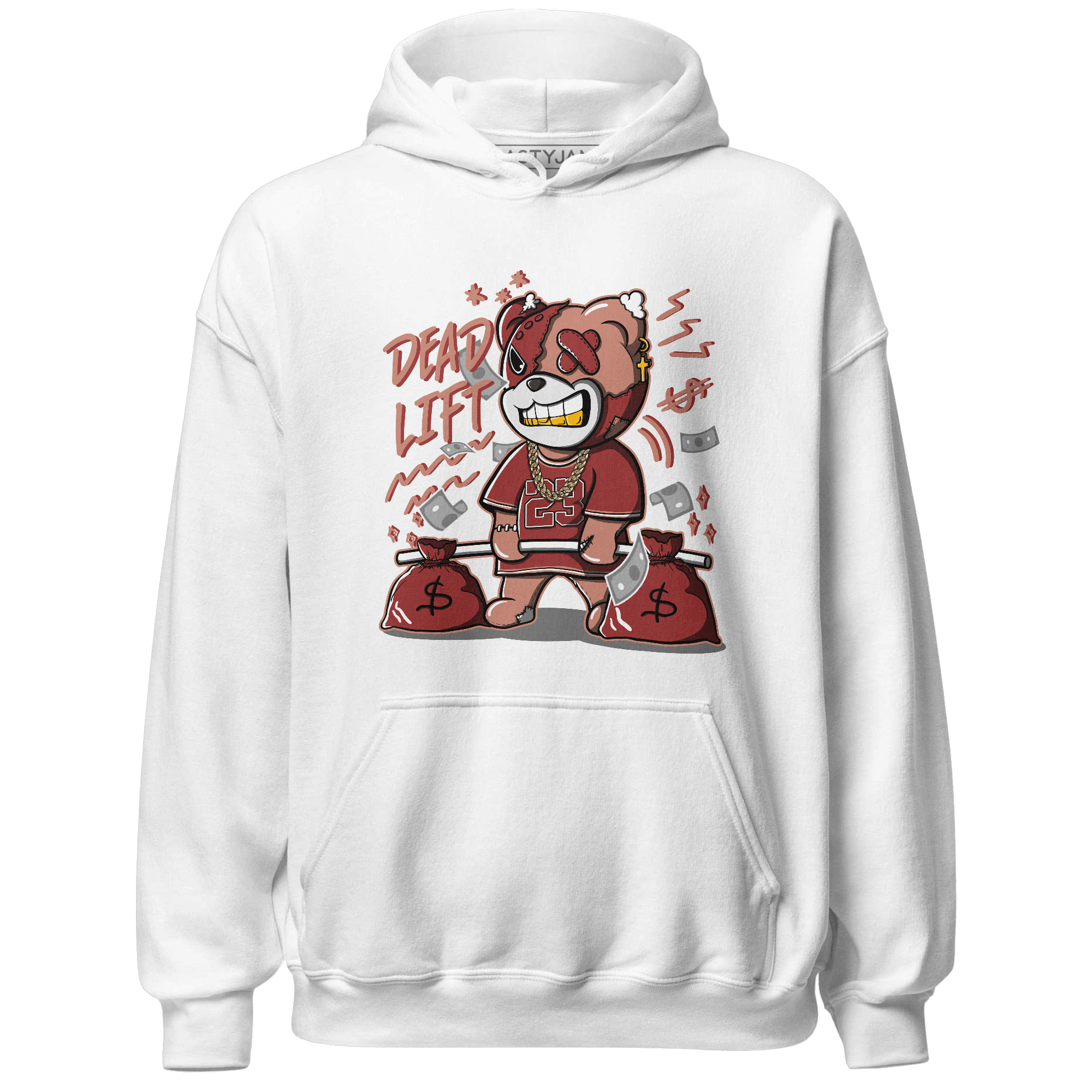 Dune Red 13s Hoodie Match BER 23 Deadlift - NastyJamz