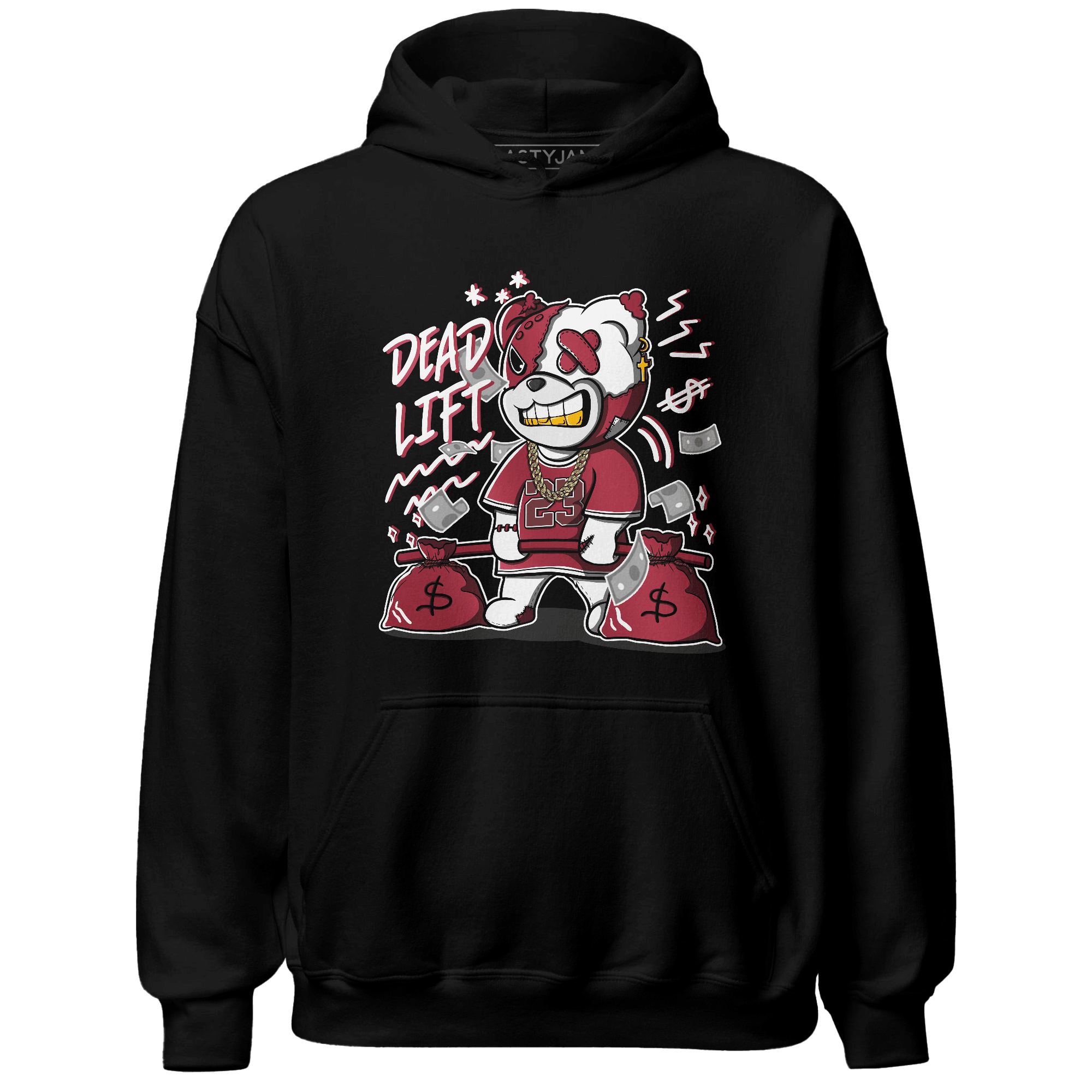 High 85 Metallic Burgundy 1s Hoodie Match BER 23 Deadlift - NastyJamz