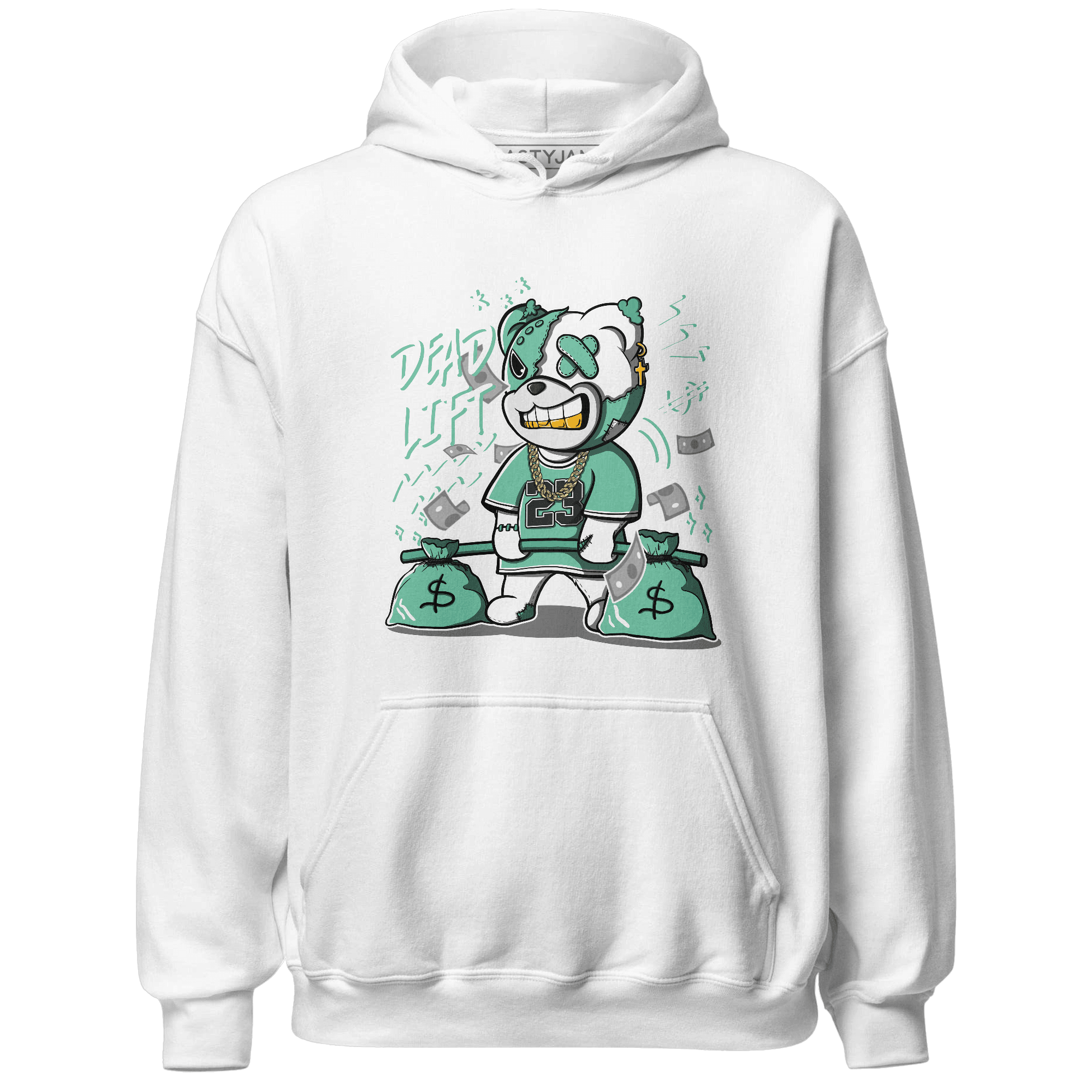 High OG Green Glow 1s Hoodie Match BER 23 Deadlift - NastyJamz