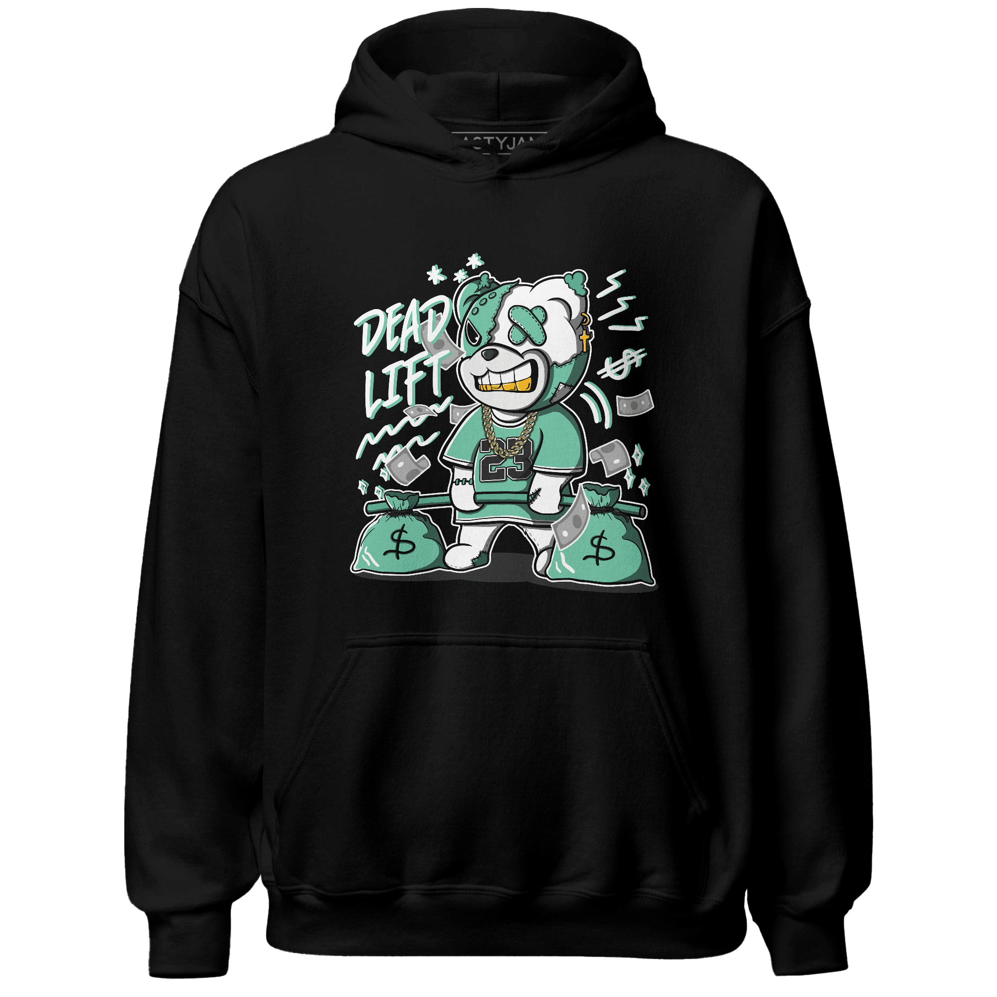 High OG Green Glow 1s Hoodie Match BER 23 Deadlift - NastyJamz