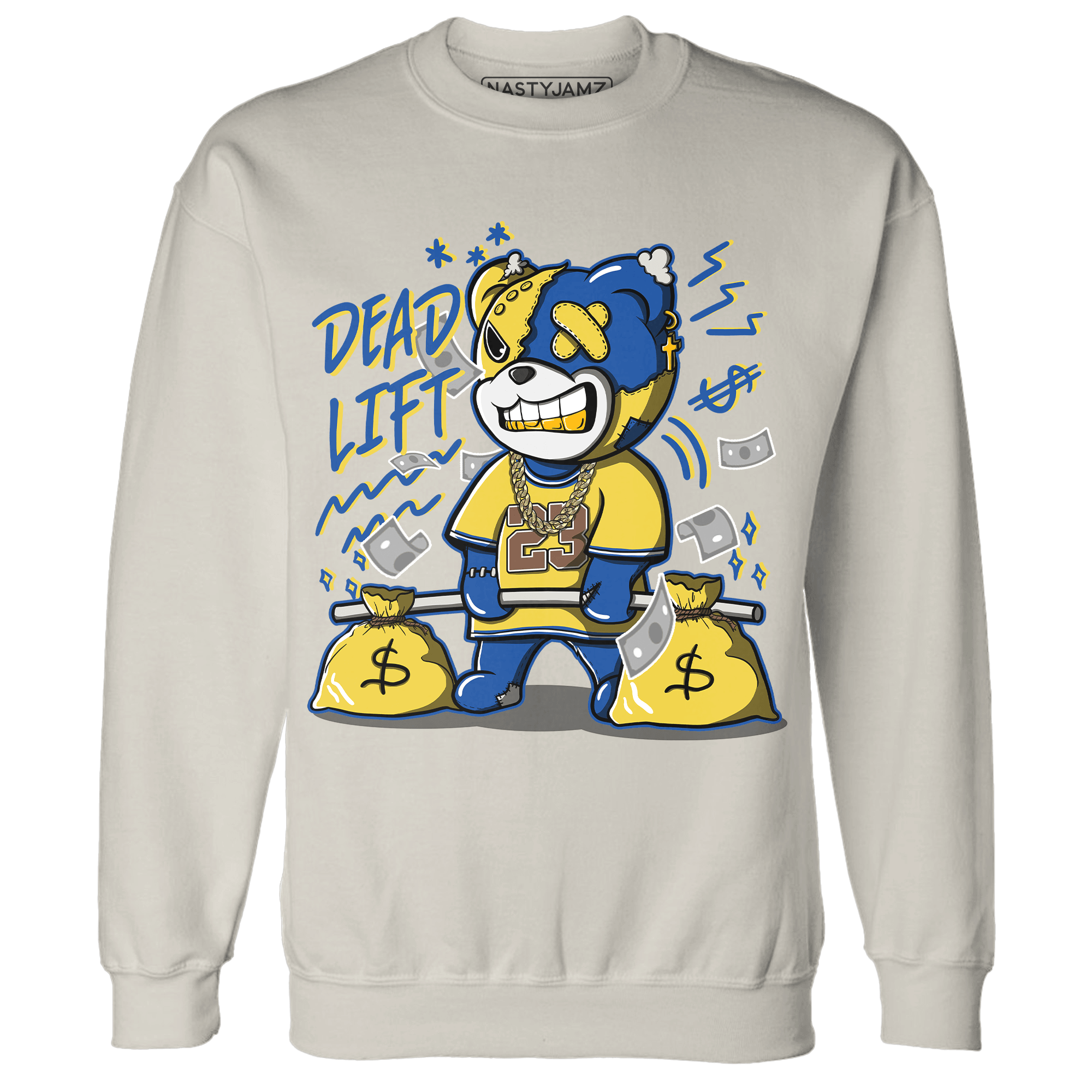 Low OG Canary TVSC 1s Sweatshirt Match BER 23 Deadlift - NastyJamz