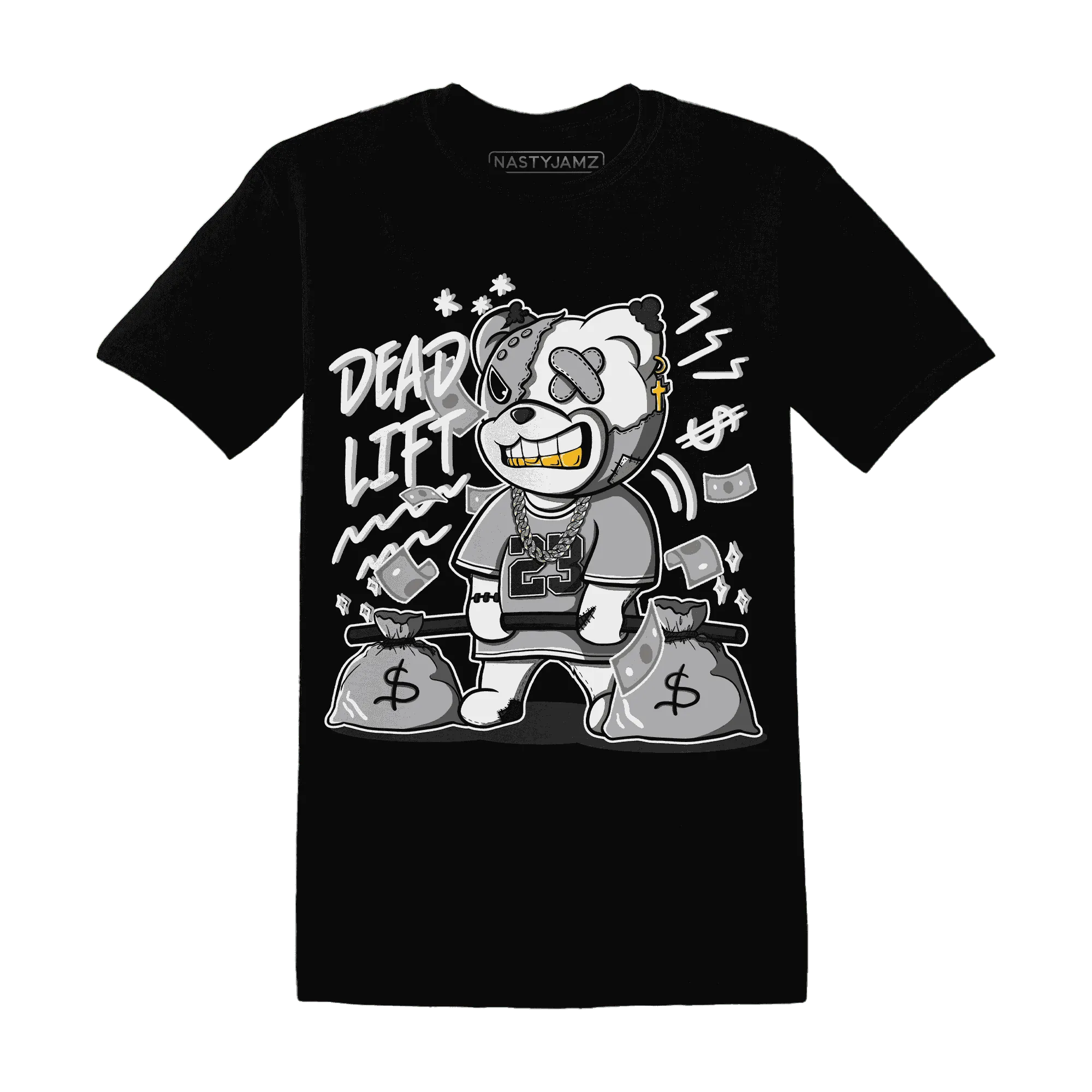 Wolf-Grey-1s-T-Shirt-Match-BER-23-Deadlift