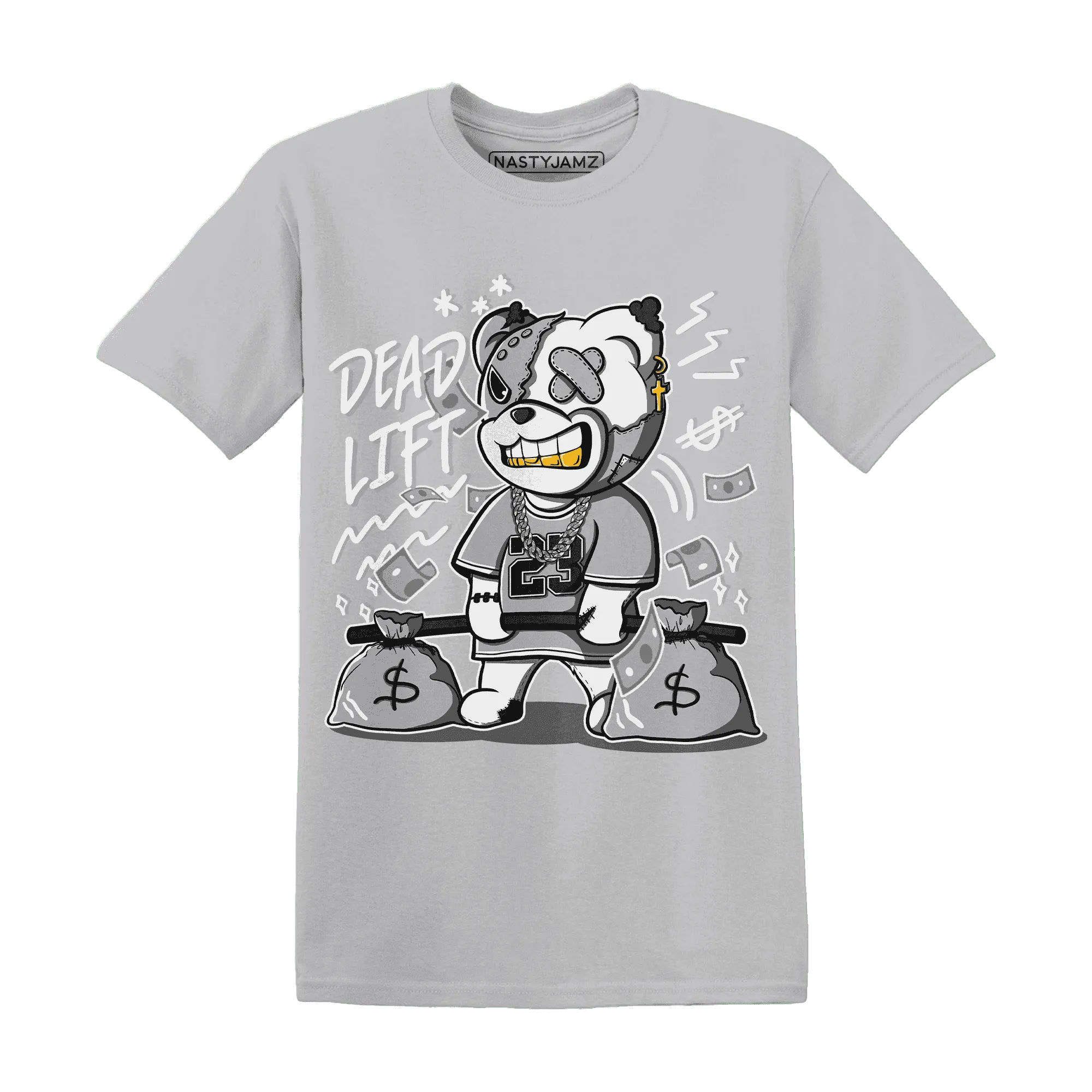 Wolf-Grey-1s-T-Shirt-Match-BER-23-Deadlift