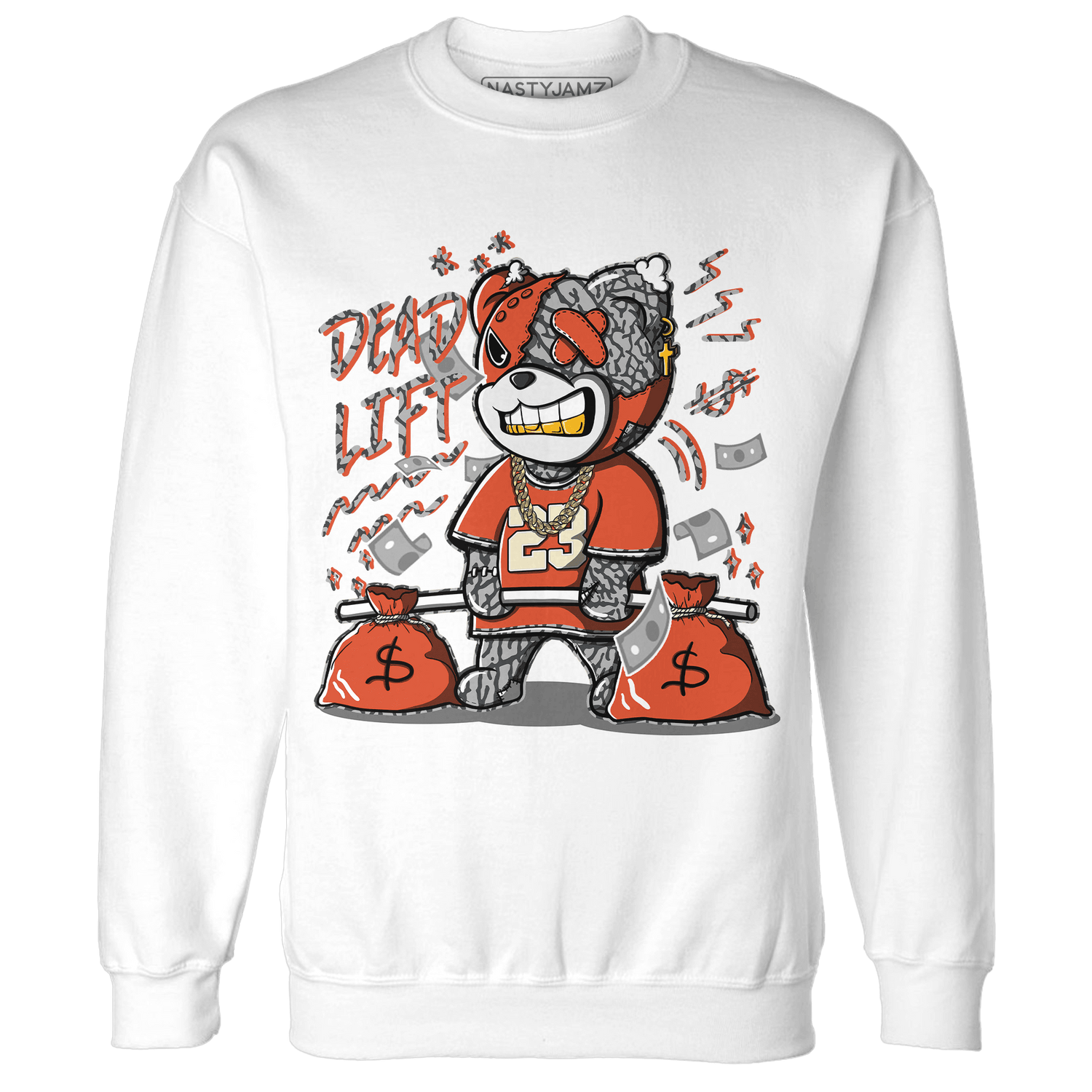 Georgia Peach 3s Sweatshirt Match BER 23 Deadlift - NastyJamz
