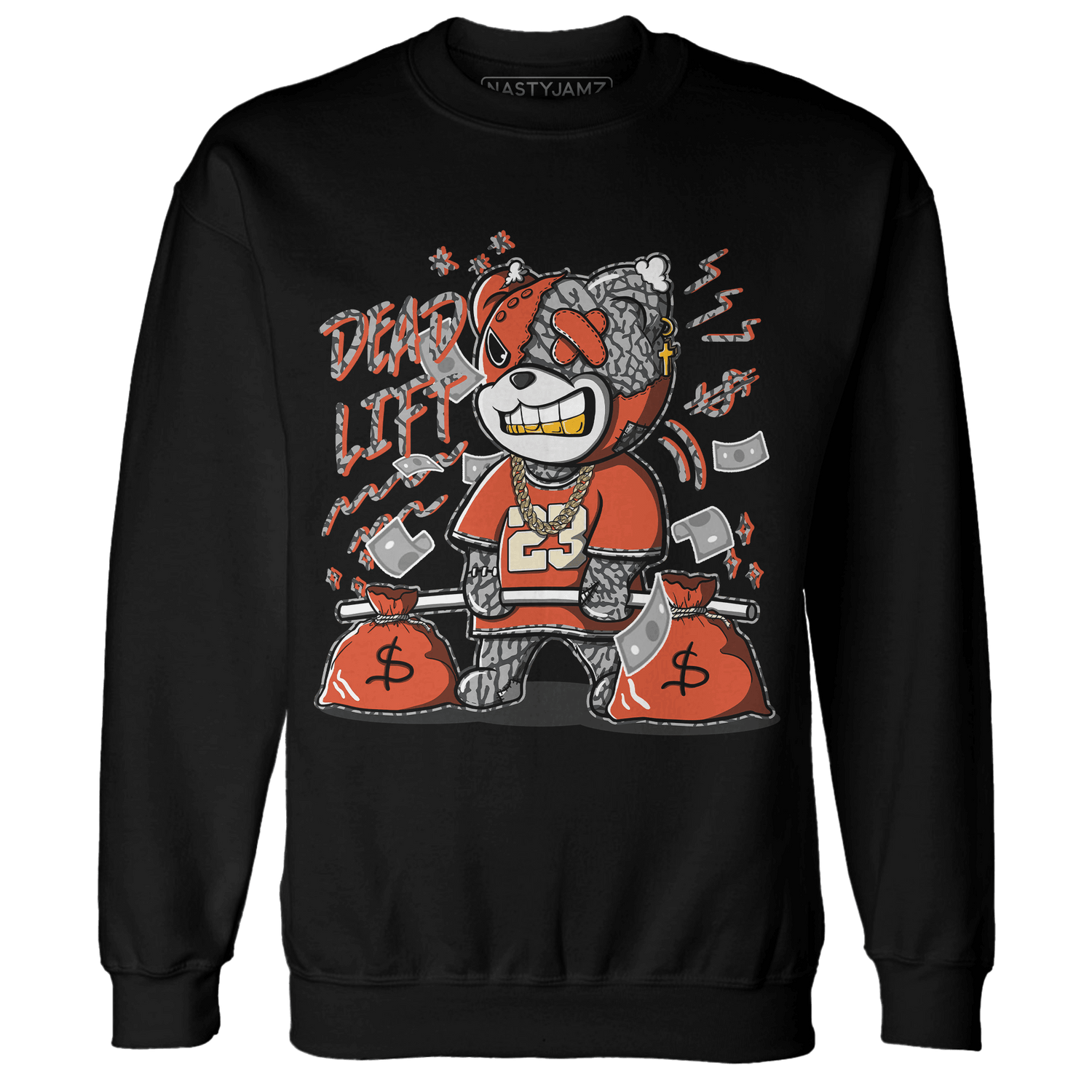 Georgia Peach 3s Sweatshirt Match BER 23 Deadlift - NastyJamz