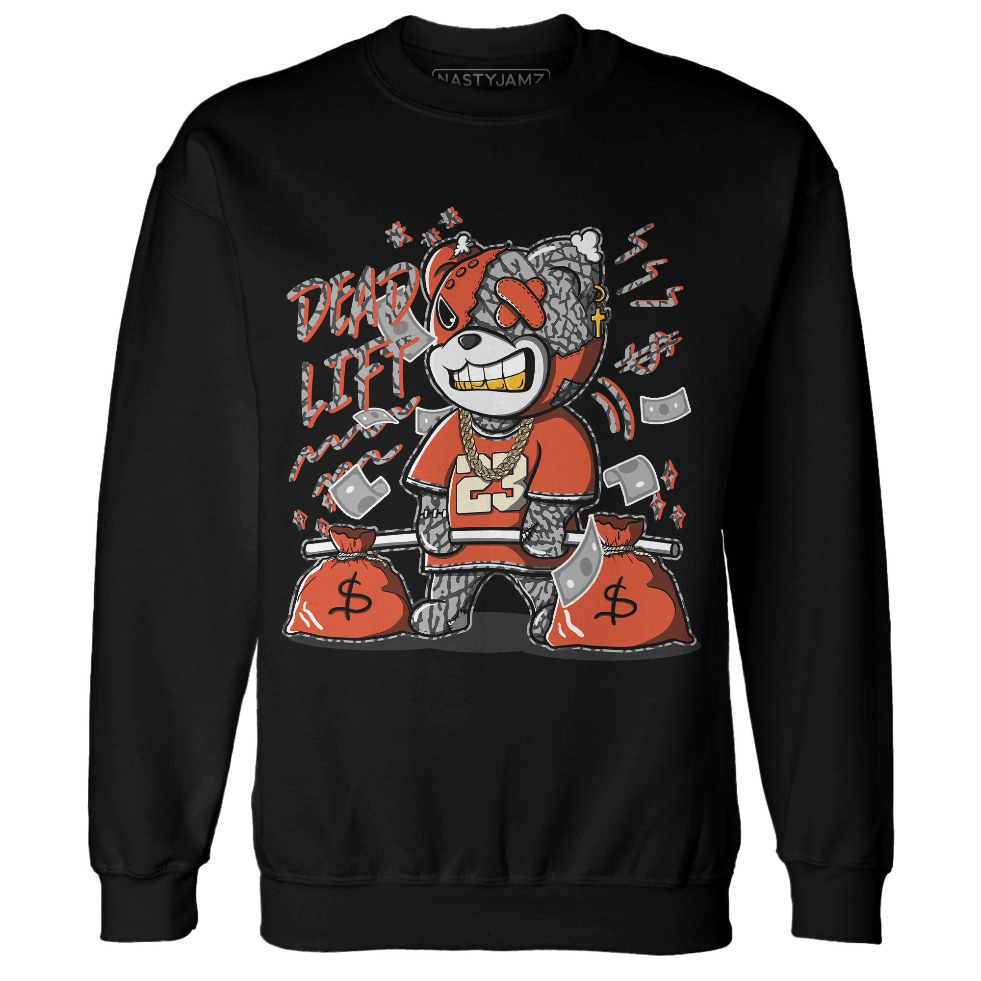Georgia Peach 3s Sweatshirt Match BER 23 Deadlift - NastyJamz