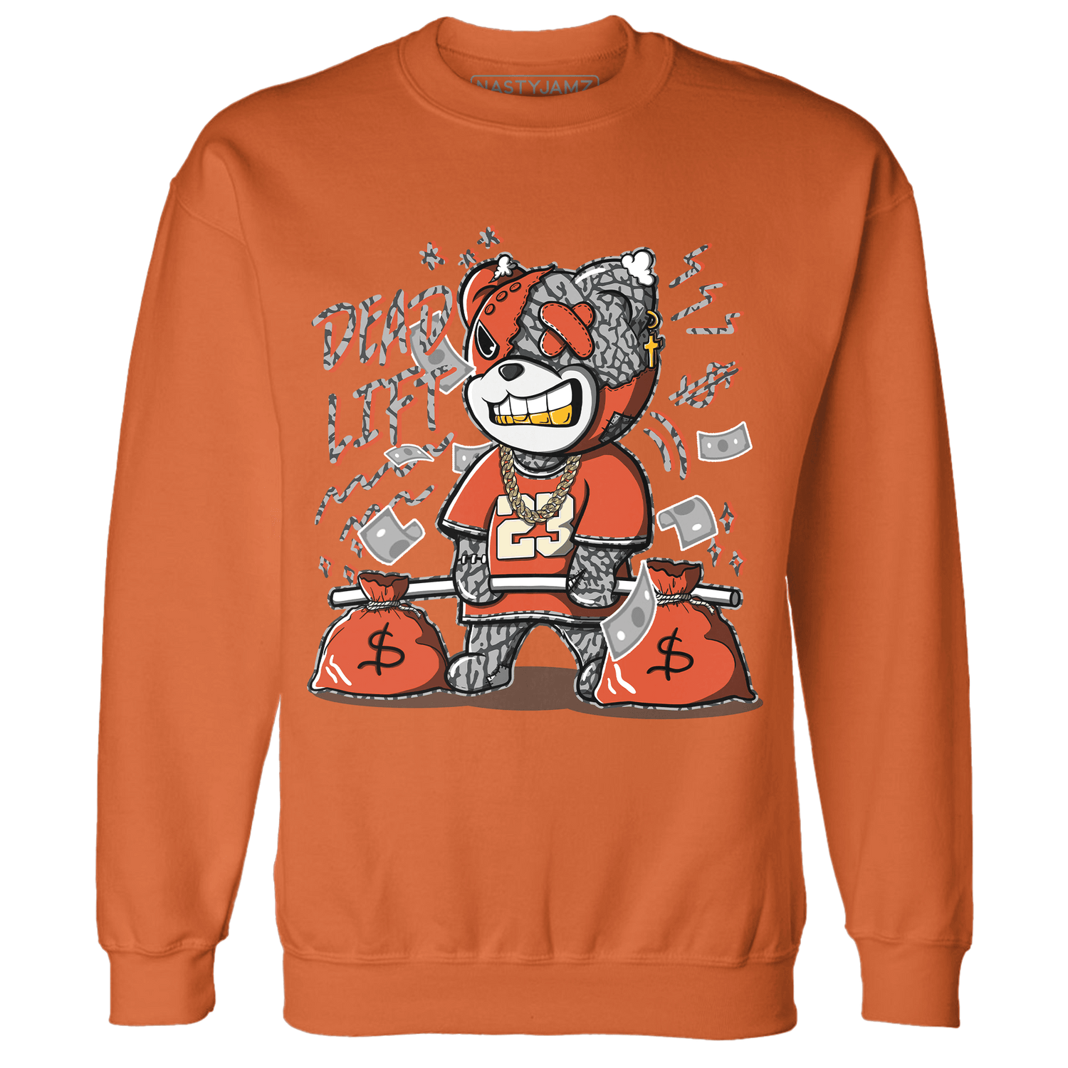 Georgia Peach 3s Sweatshirt Match BER 23 Deadlift - NastyJamz