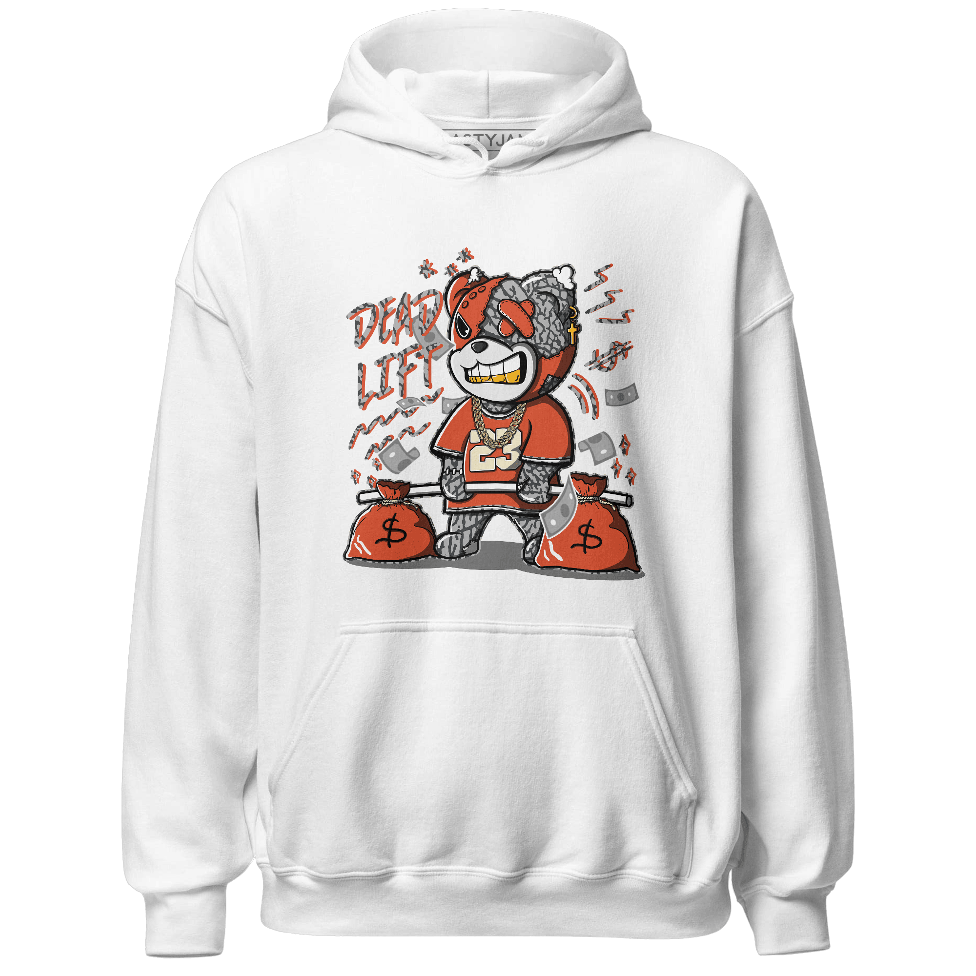Georgia Peach 3s Hoodie Match BER 23 Deadlift - NastyJamz