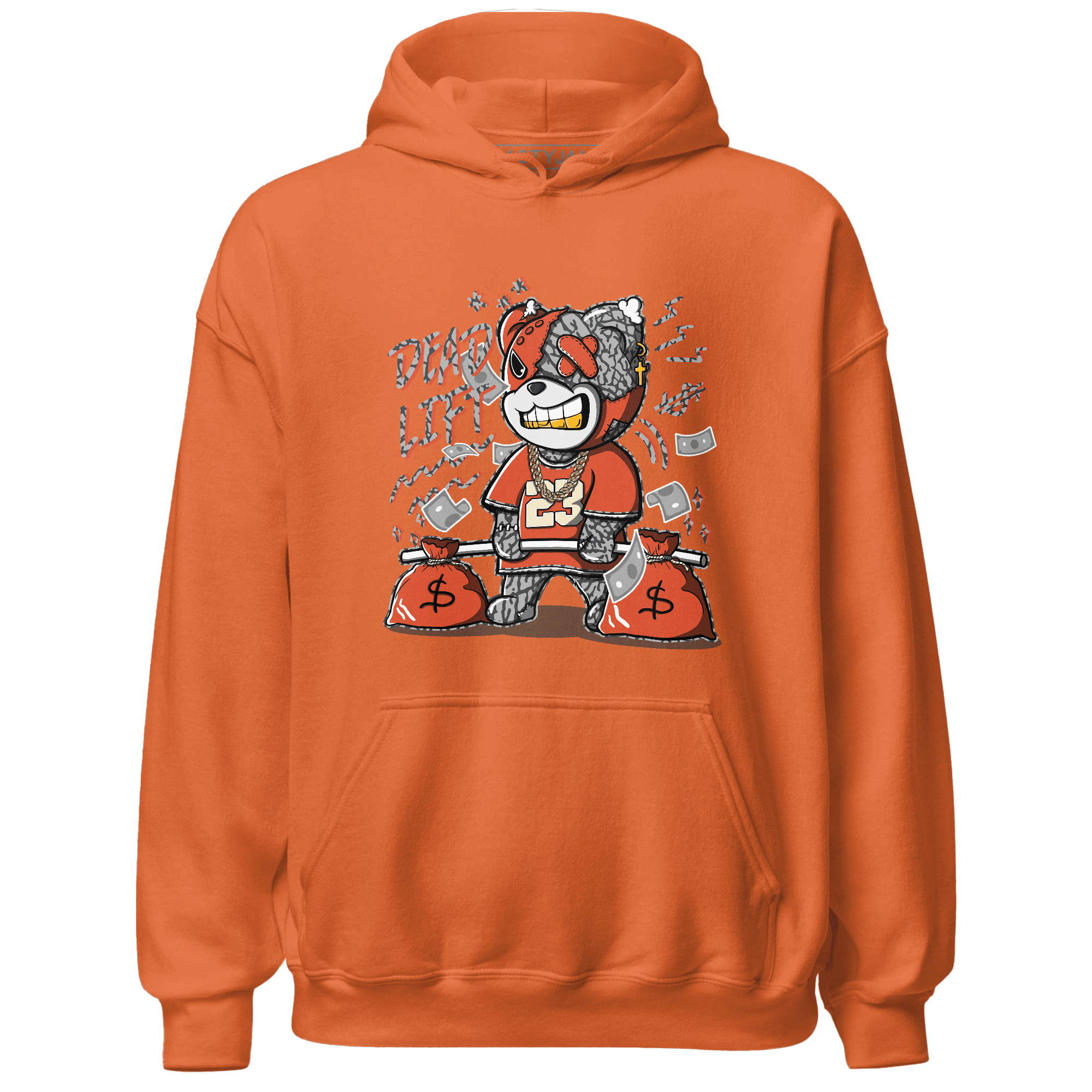 Georgia Peach 3s Hoodie Match BER 23 Deadlift - NastyJamz