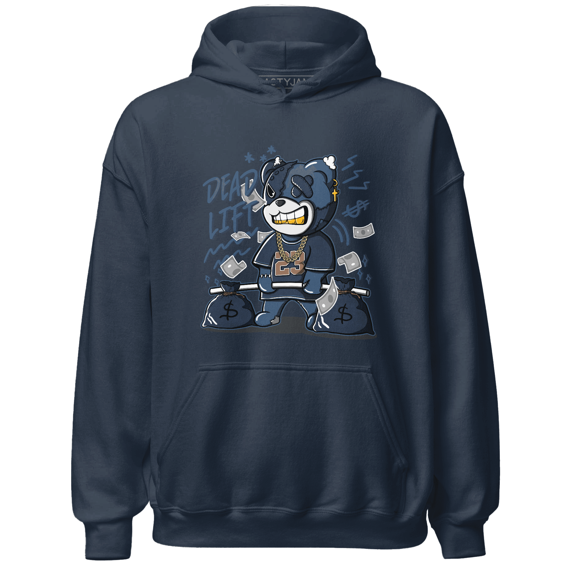 AM 1 86 Jackie Robinson Hoodie Match BER 23 Deadlift - NastyJamz