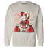 Jumman Jack University Red Sweatshirt Match BER 23 Deadlift - NastyJamz