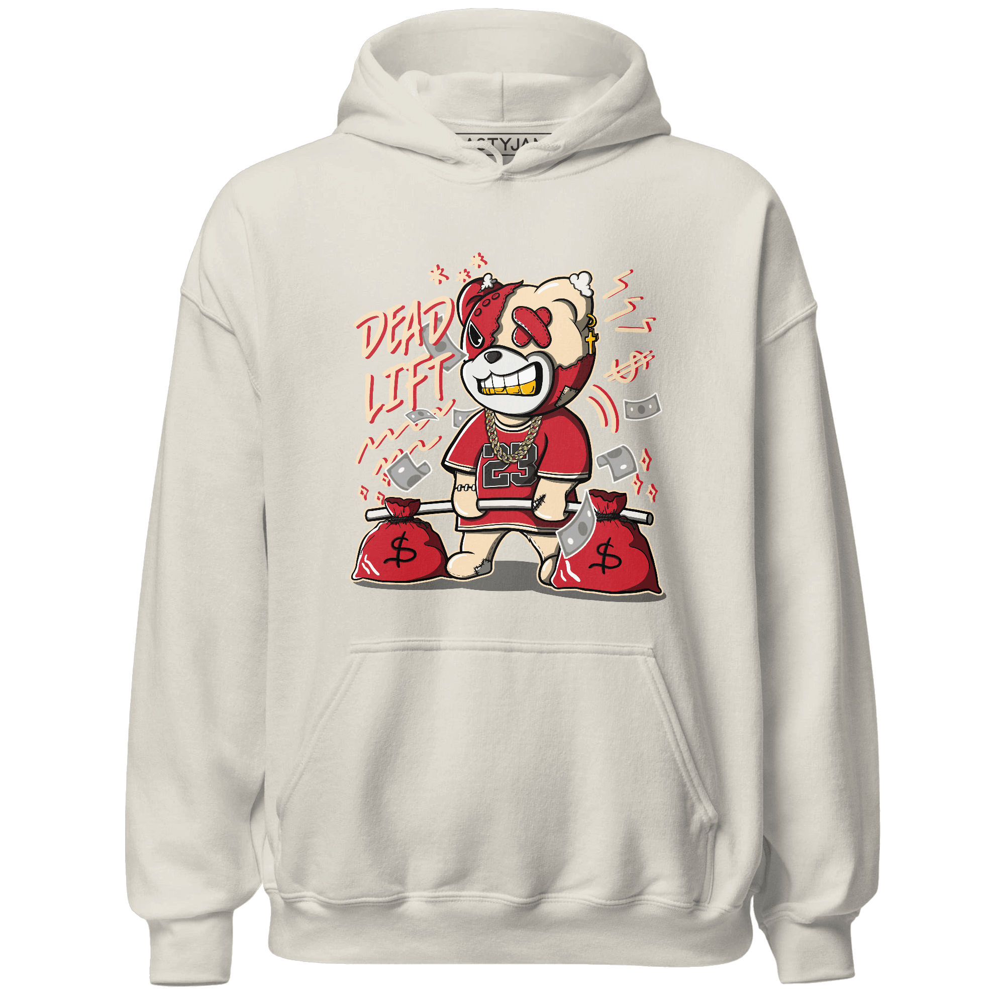 Jumman Jack University Red Hoodie Match BER 23 Deadlift - NastyJamz