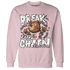 Low Legend Pink 11s Sweatshirt Match BER Break Chain - NastyJamz