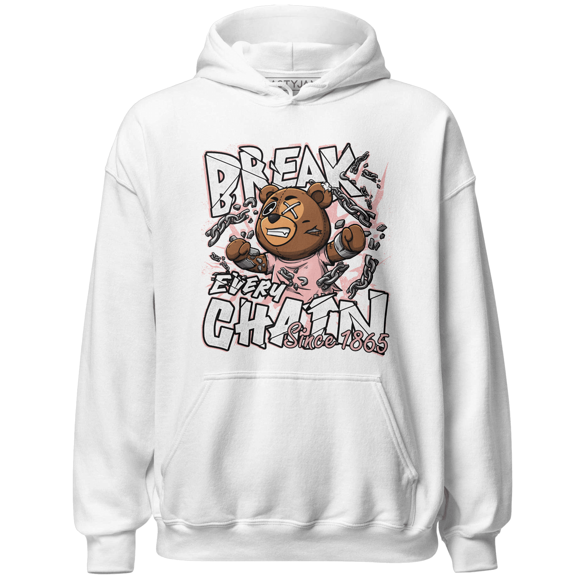 Low Legend Pink 11s Hoodie Match BER Break Chain - NastyJamz